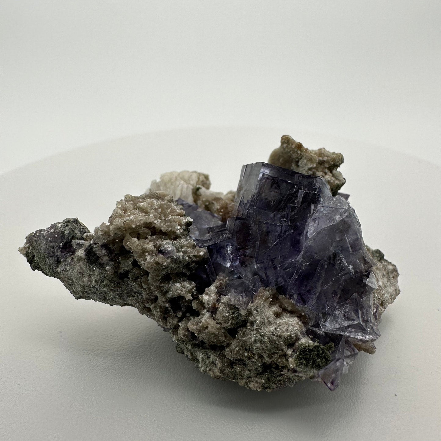 Amazing Yaogangxian Purple Fluorite Specimen