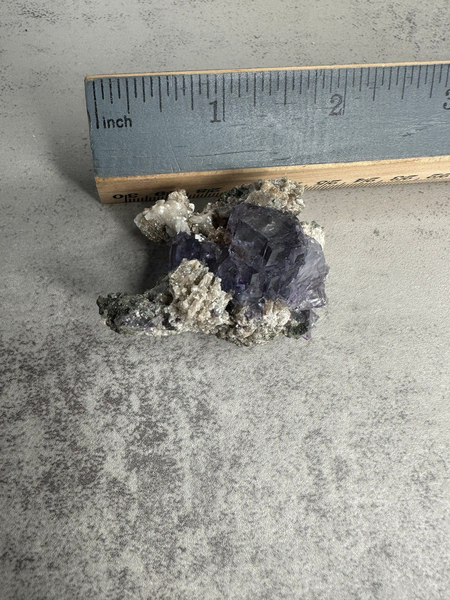 Amazing Yaogangxian Purple Fluorite Specimen