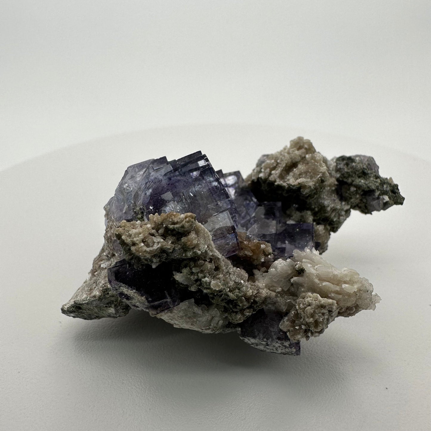Amazing Yaogangxian Purple Fluorite Specimen