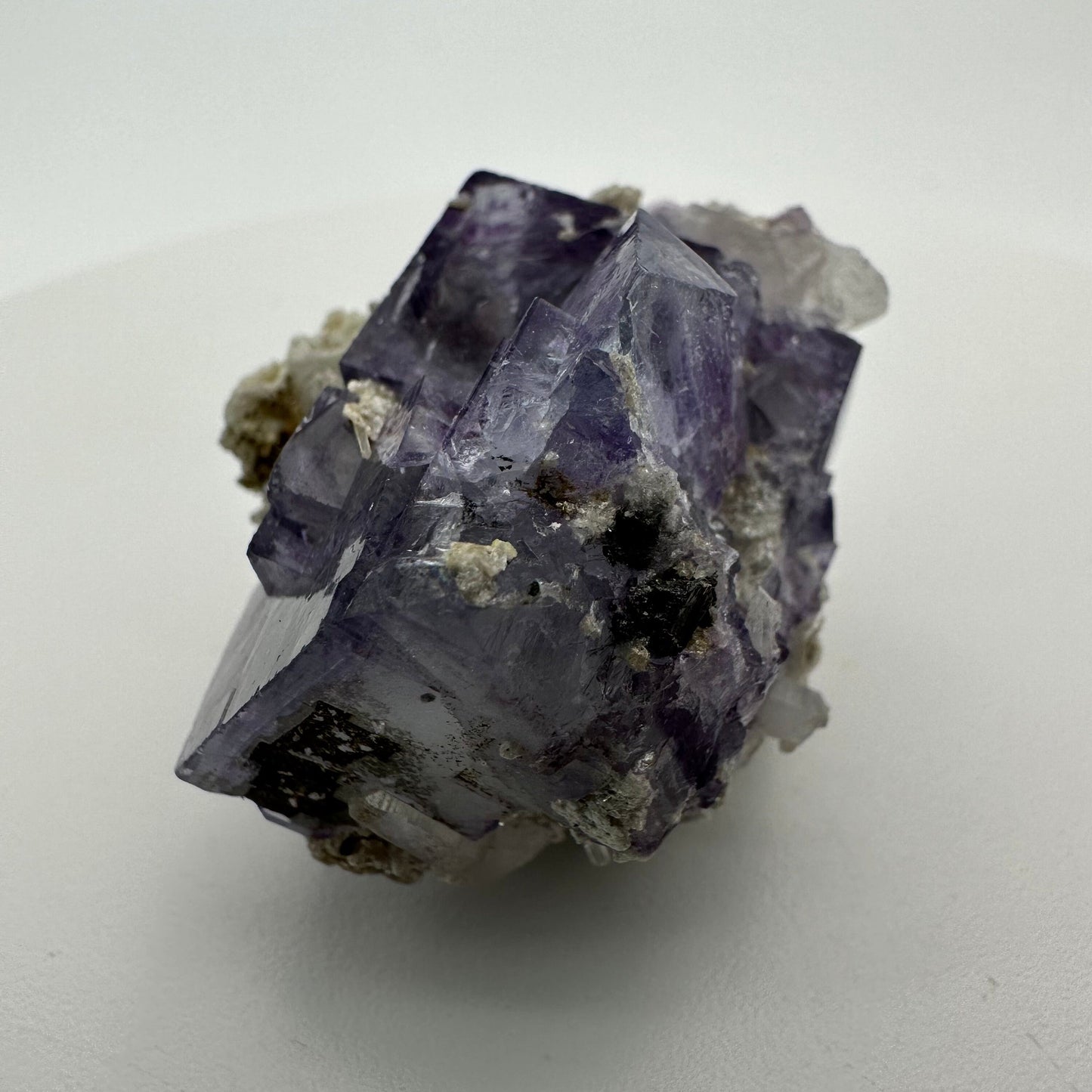 Superb Yaogangxian Purple Fluorite Specimen