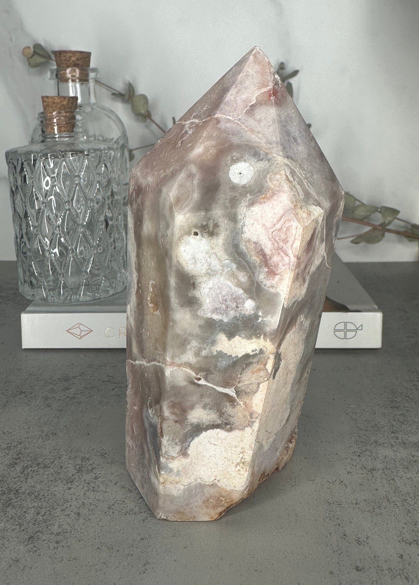 Extra Large | Pink Amethyst Tower | High-Quality | Genuine | Druzy | Tall | Crystal Tower | Big