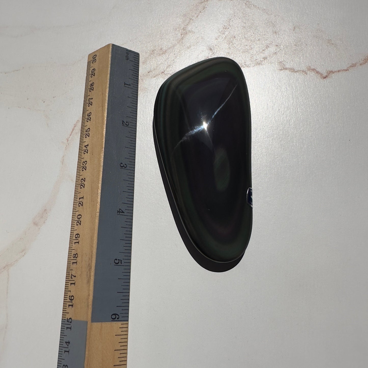 Rainbow Obsidian Freeform Super Dark & Flashy Multi-Color From Mexico | Tucson Gem Show Exclusive
