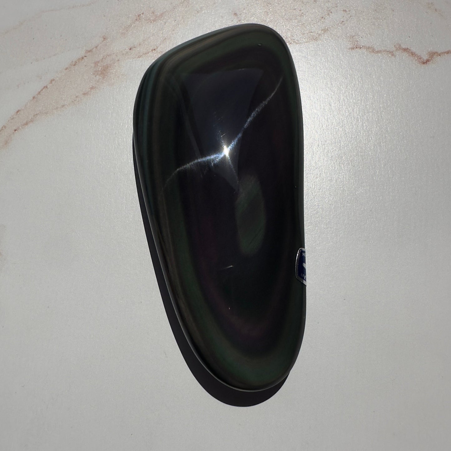 Rainbow Obsidian Freeform Super Dark & Flashy Multi-Color From Mexico | Tucson Gem Show Exclusive