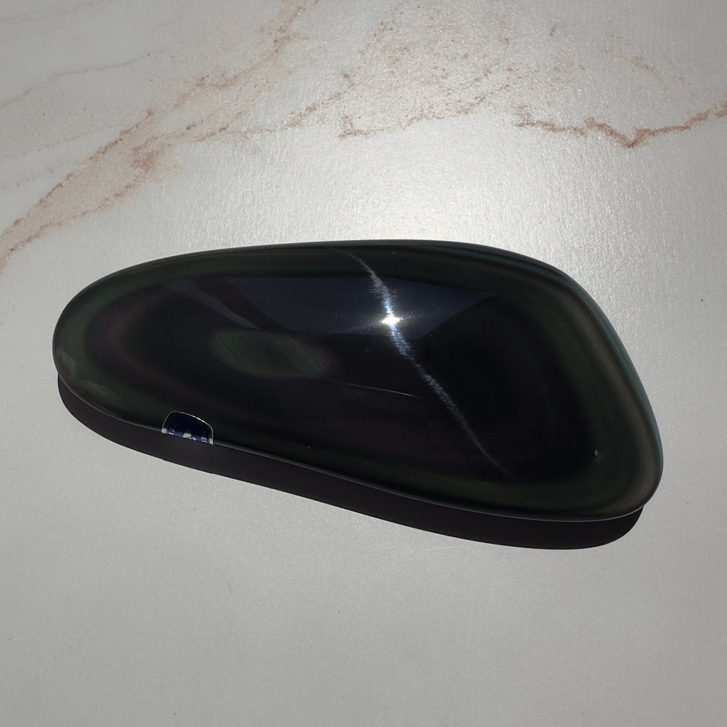 Rainbow Obsidian Freeform Super Dark & Flashy Multi-Color From Mexico | Tucson Gem Show Exclusive