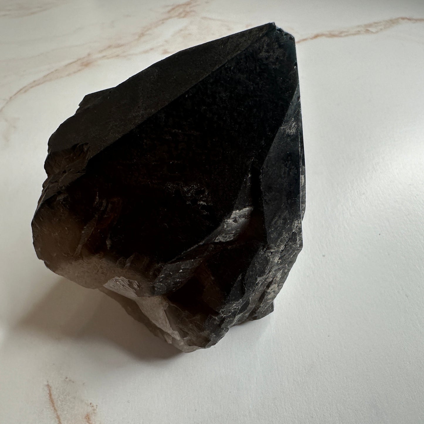 Raw Smoky Quartz Point From Brazil