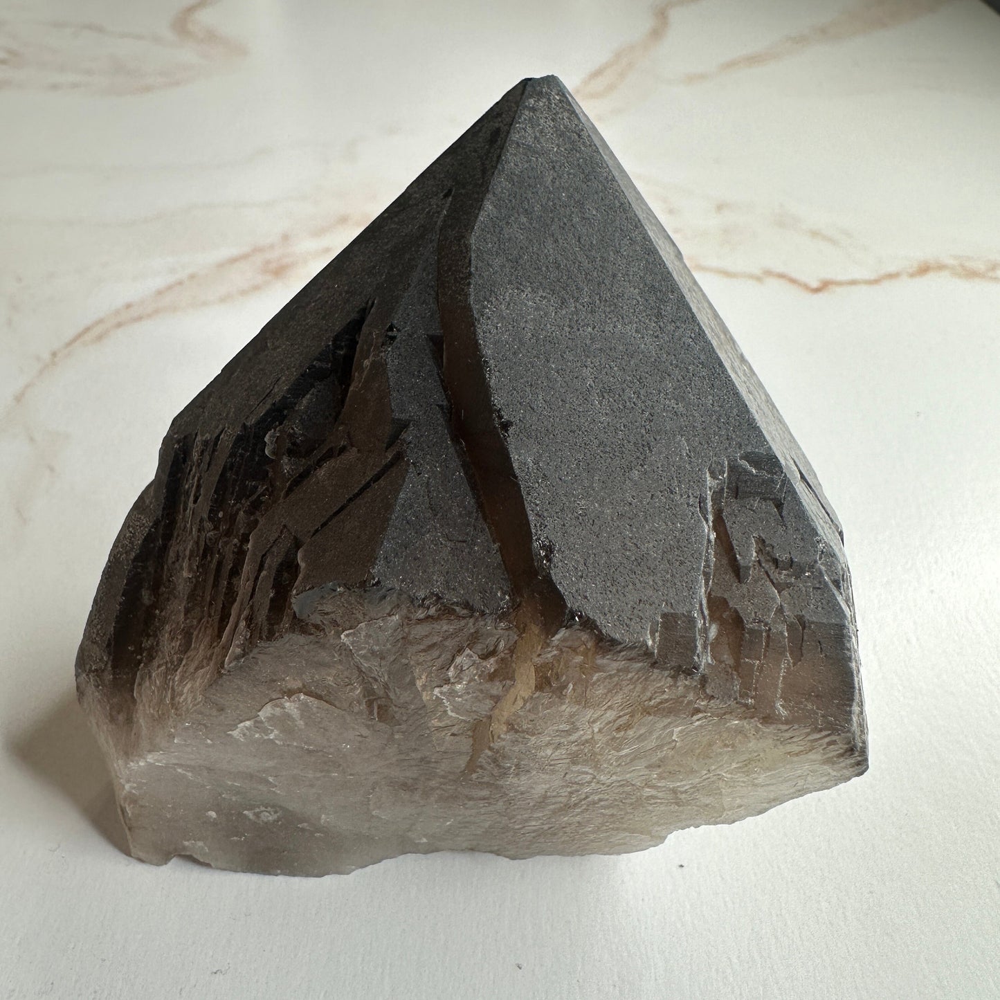 Raw Smoky Quartz Point From Brazil