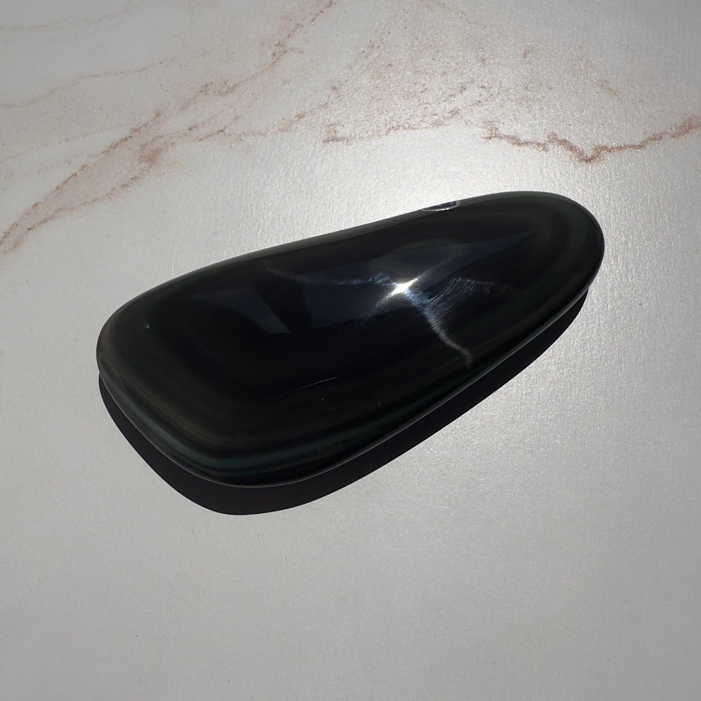 Rainbow Obsidian Freeform Super Dark & Flashy Multi-Color From Mexico | Tucson Gem Show Exclusive