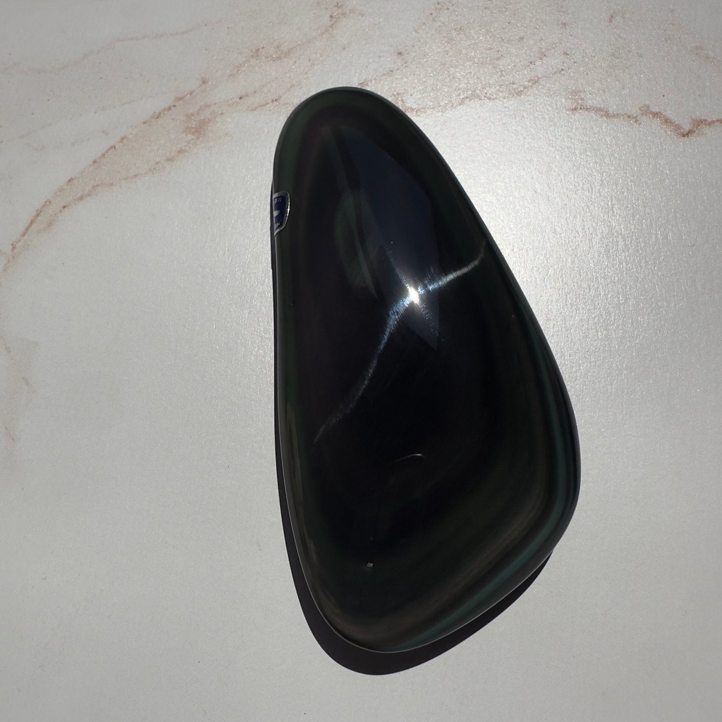 Rainbow Obsidian Freeform Super Dark & Flashy Multi-Color From Mexico | Tucson Gem Show Exclusive