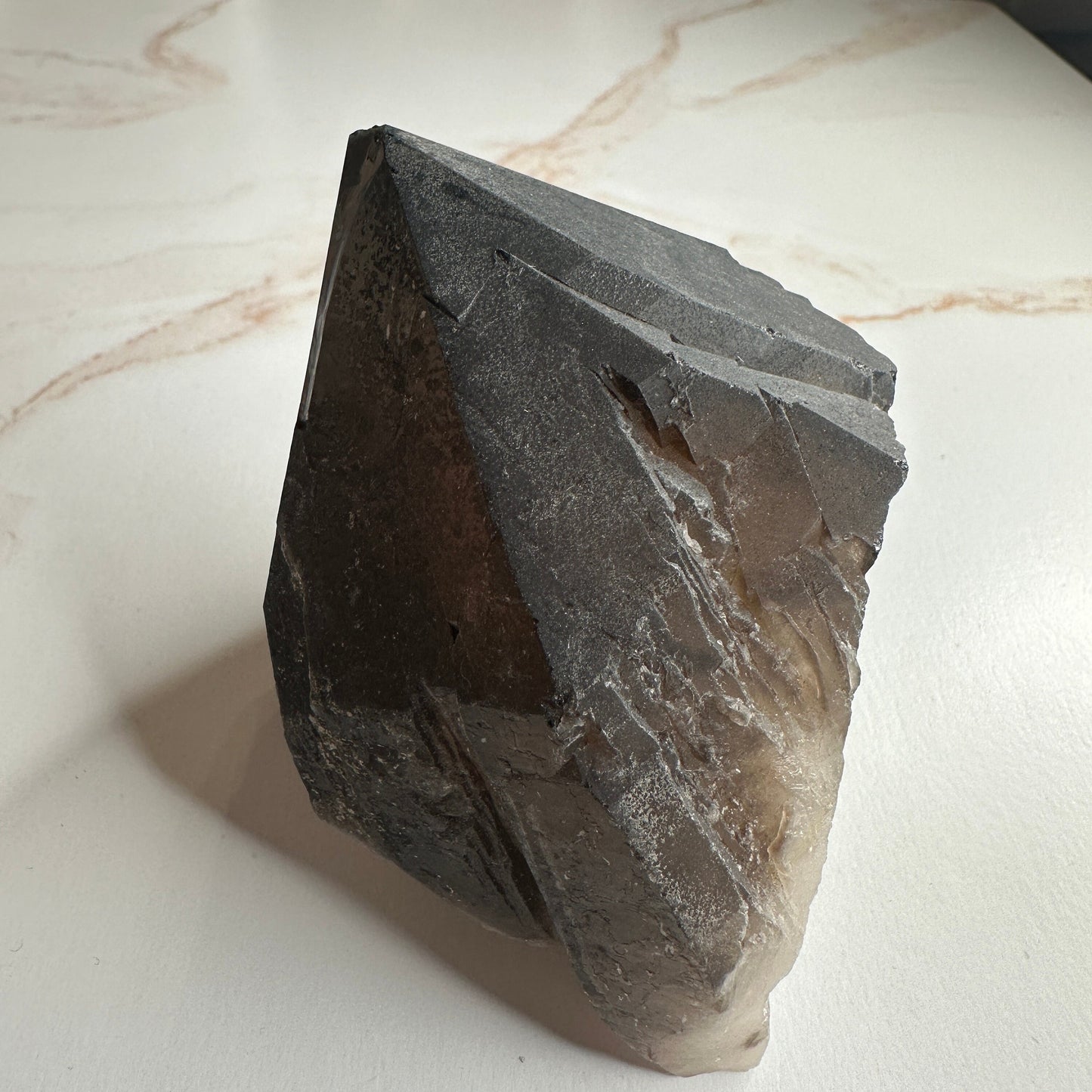 Raw Smoky Quartz Point From Brazil