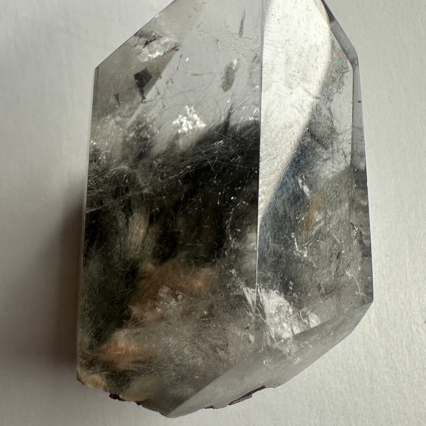 Gorgeous Blue Tara Quartz Point Blue Amphibole Polished Point Freeform From Brazil | Tucson Gem Show Exclusive