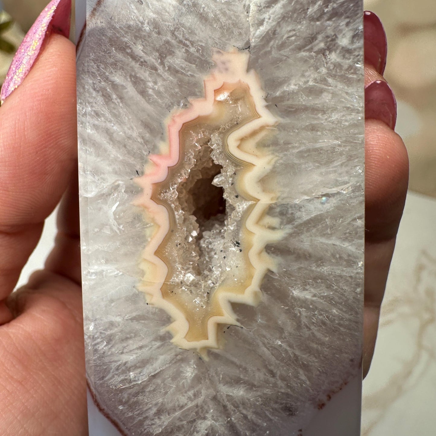 Gorgeous Agate Tower From Brazil | Tucson Gem Show Exclusive