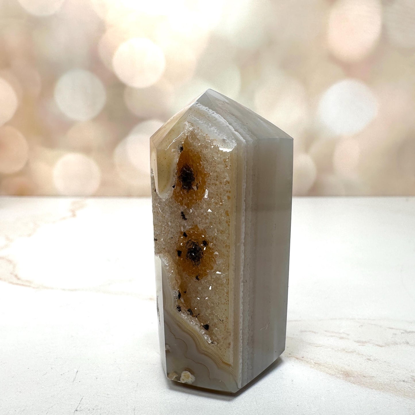 Gorgeous Agate Tower From Brazil | Tucson Gem Show Exclusive