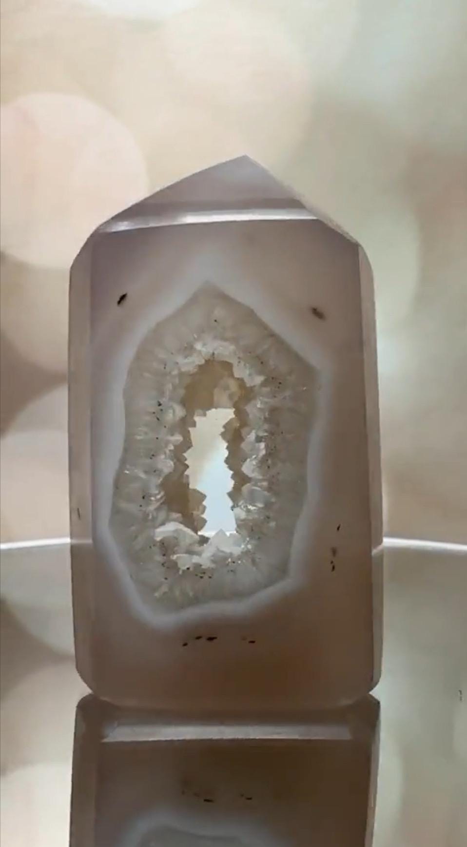 Gorgeous Agate Tower From Brazil | Tucson Gem Show Exclusive