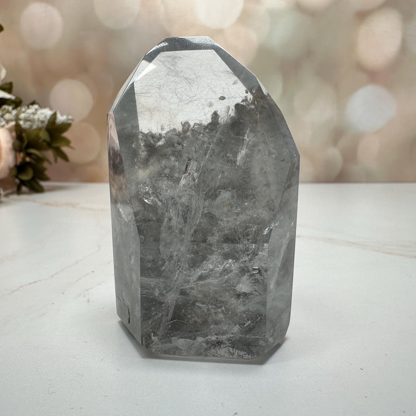 Blue Tara Quartz Tower/Point From Brazil | Tucson Gem Show Exclusive