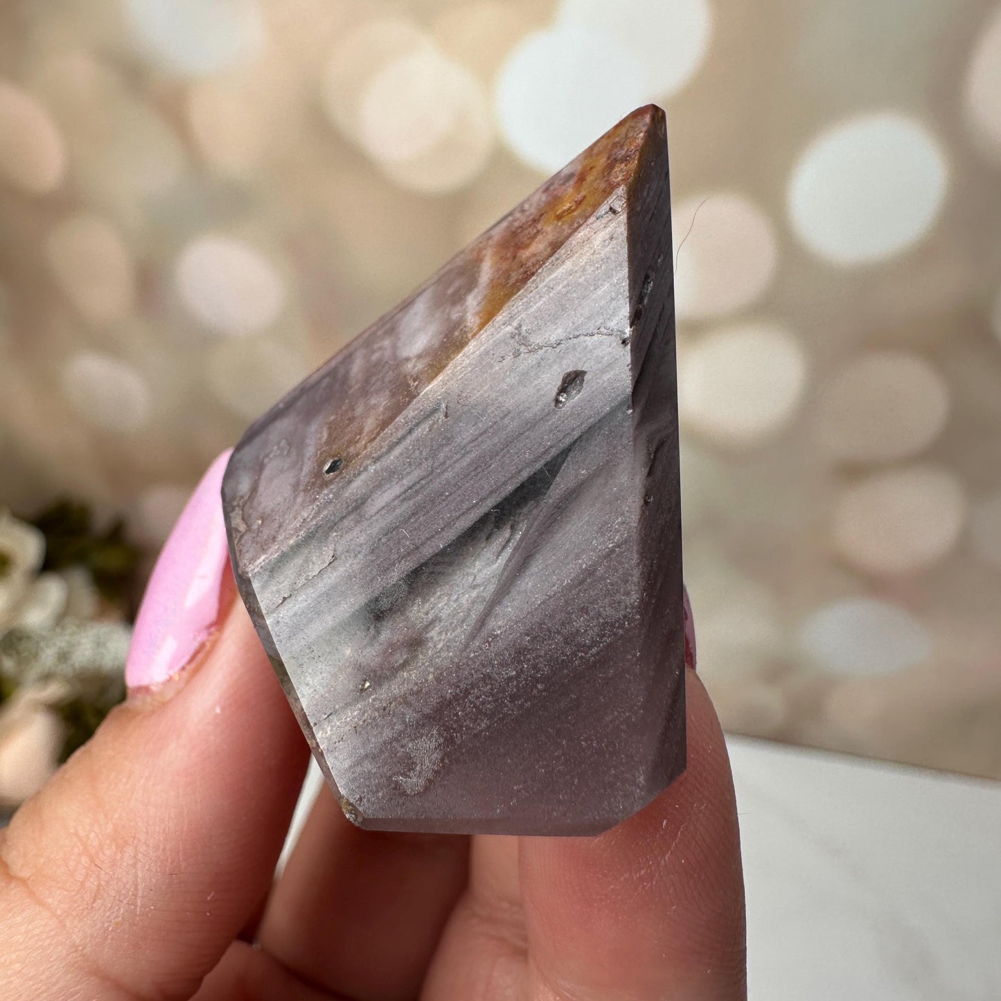 Pink Lithium Quartz Freeform From Brazil | Tucson Gem Show Exclusive