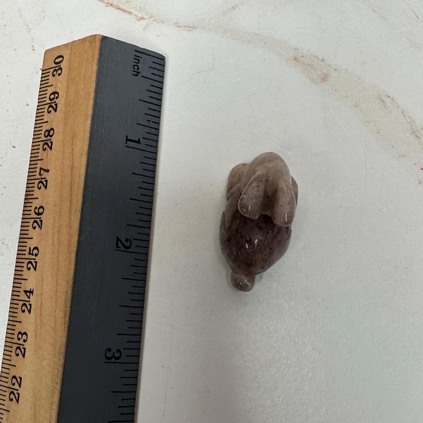 Pink Lithum Quartz Mini Rabbit Crystal Animal Carving From Brazil