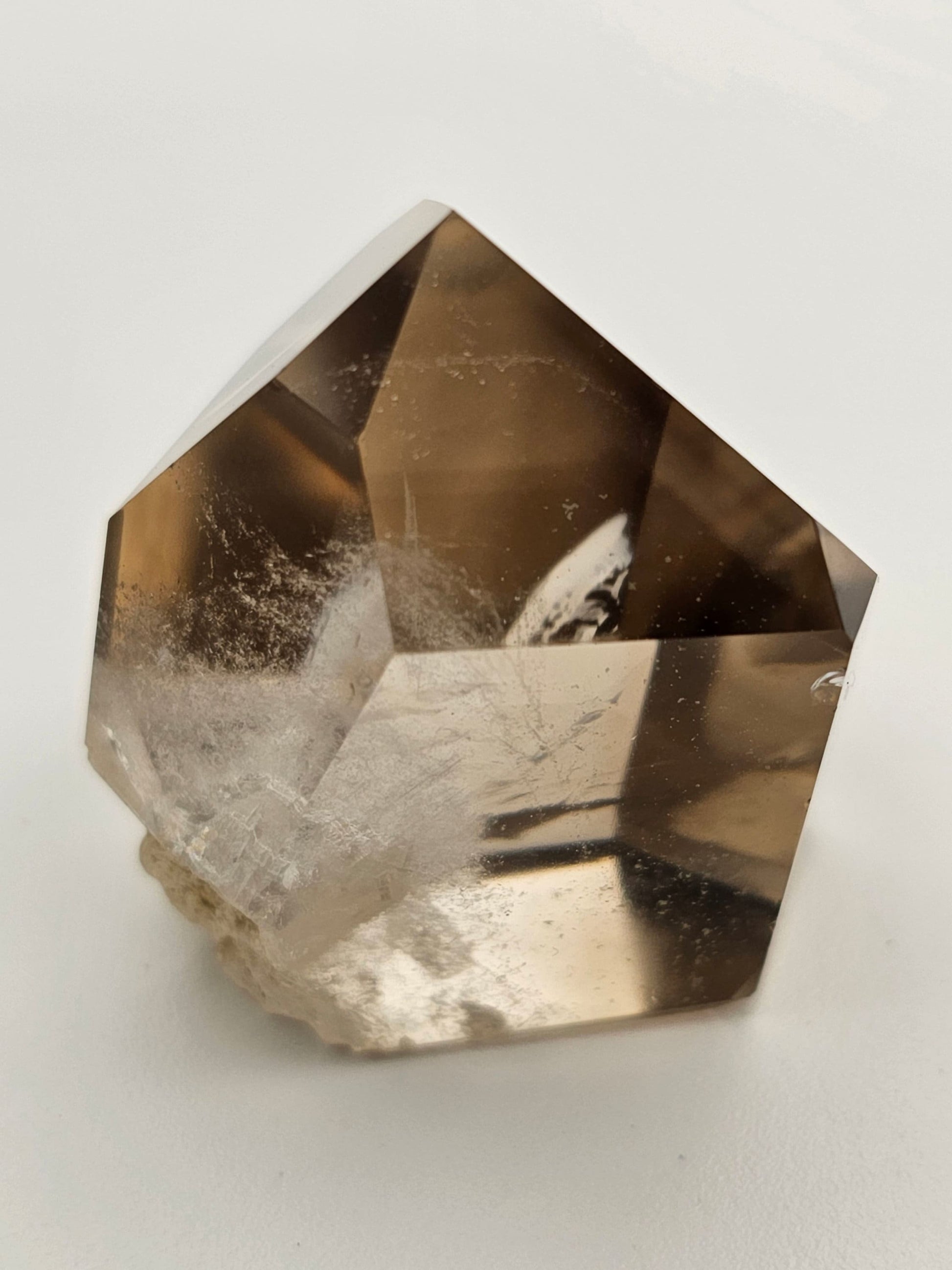 Genuine AAA Smoky Phantom Chunky Citrine Tower - Penetrating Crystal - From Brazil