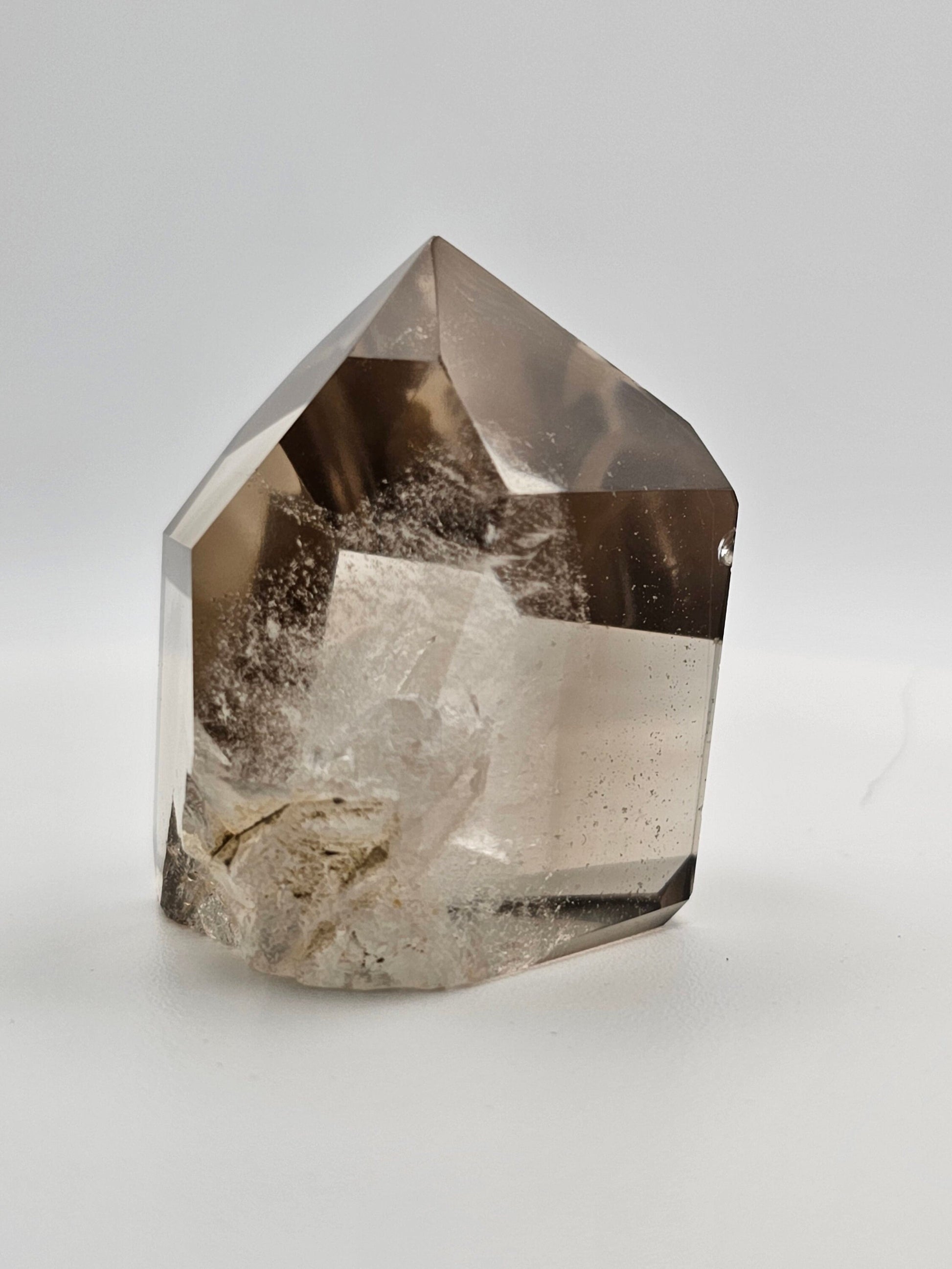 Genuine AAA Smoky Phantom Chunky Citrine Tower - Penetrating Crystal - From Brazil