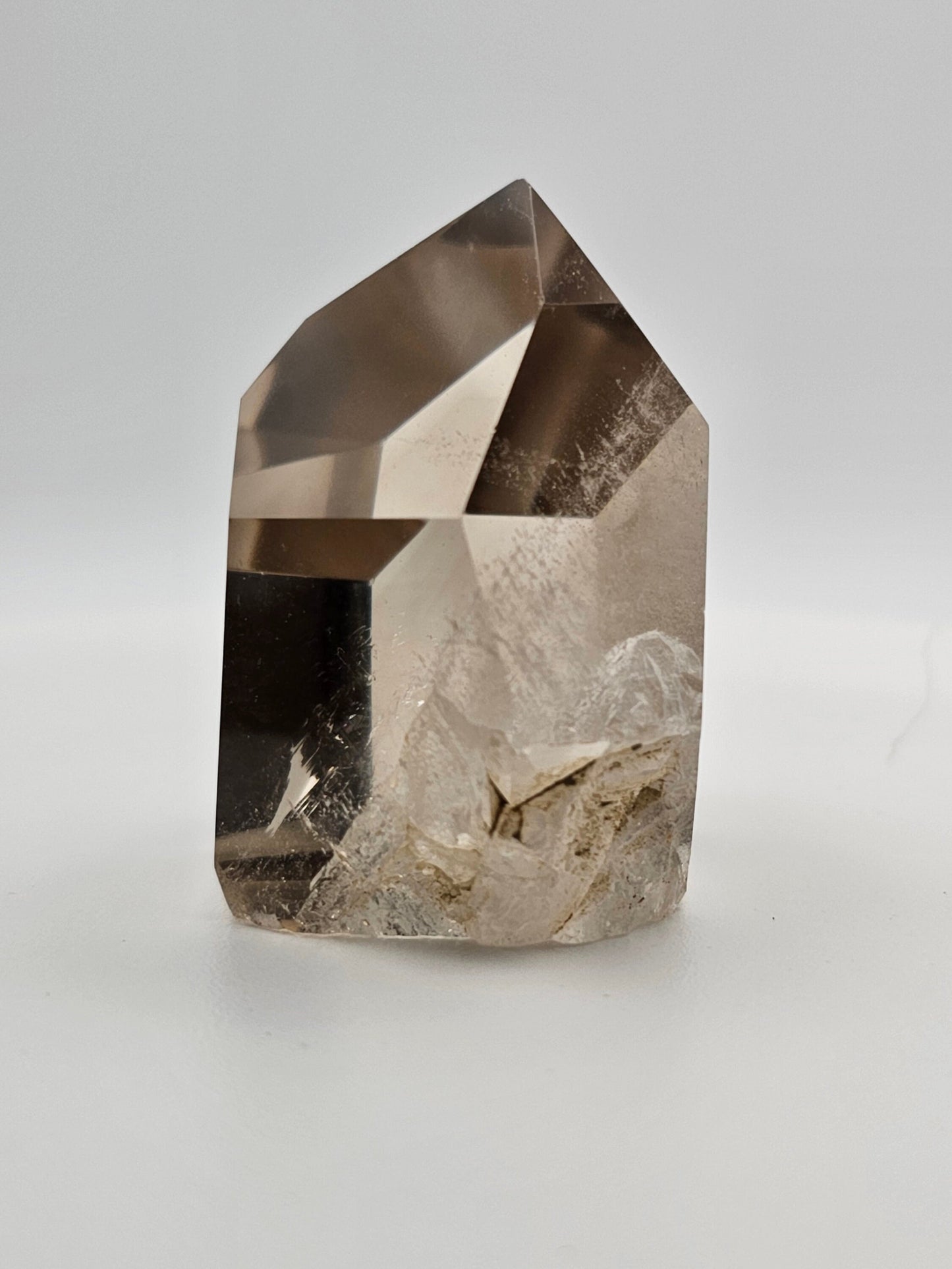 Genuine AAA Smoky Phantom Chunky Citrine Tower - Penetrating Crystal - From Brazil