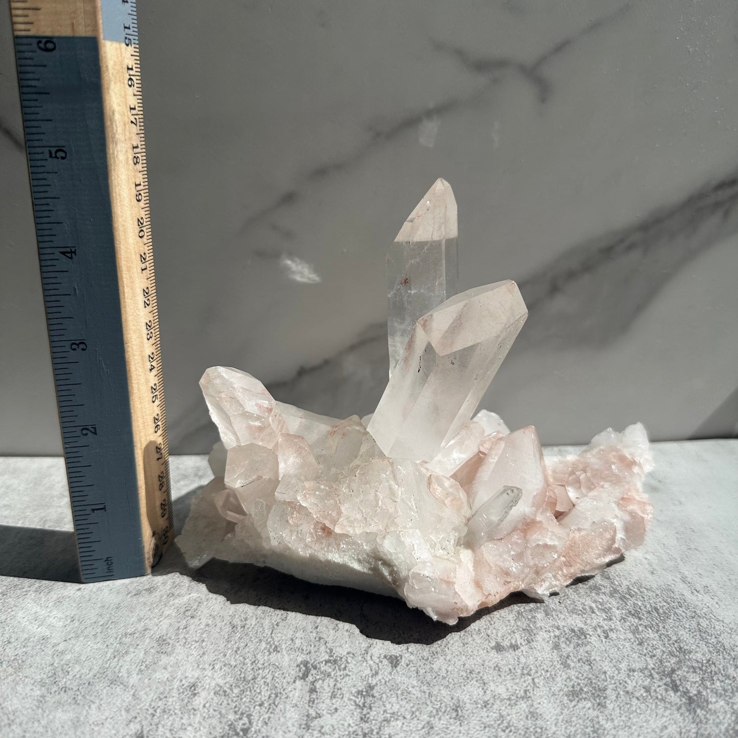 Amazing XL High Quality Pink Himalayan Quartz From India - Statement Piece
