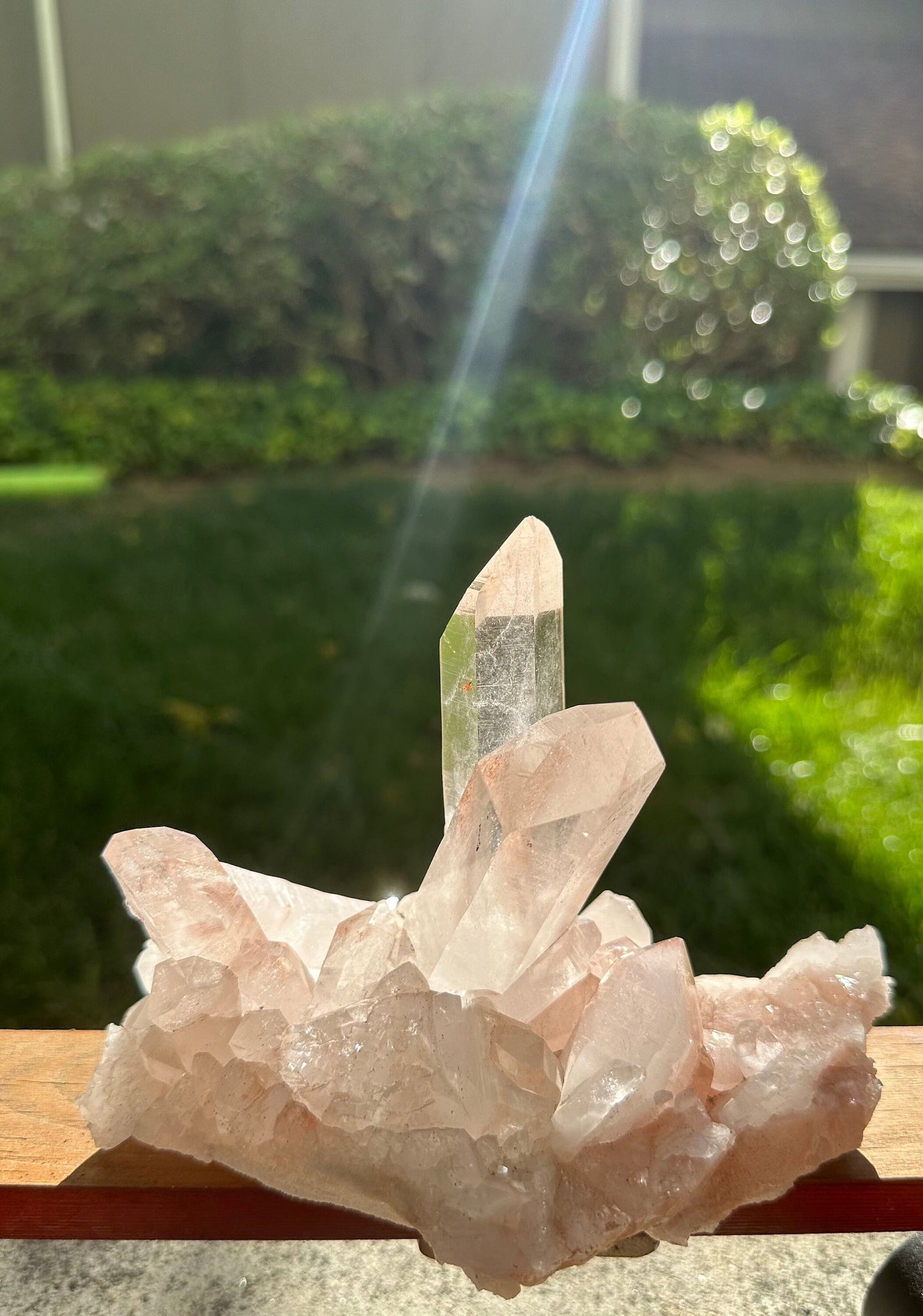 Amazing XL High Quality Pink Himalayan Quartz From India - Statement Piece