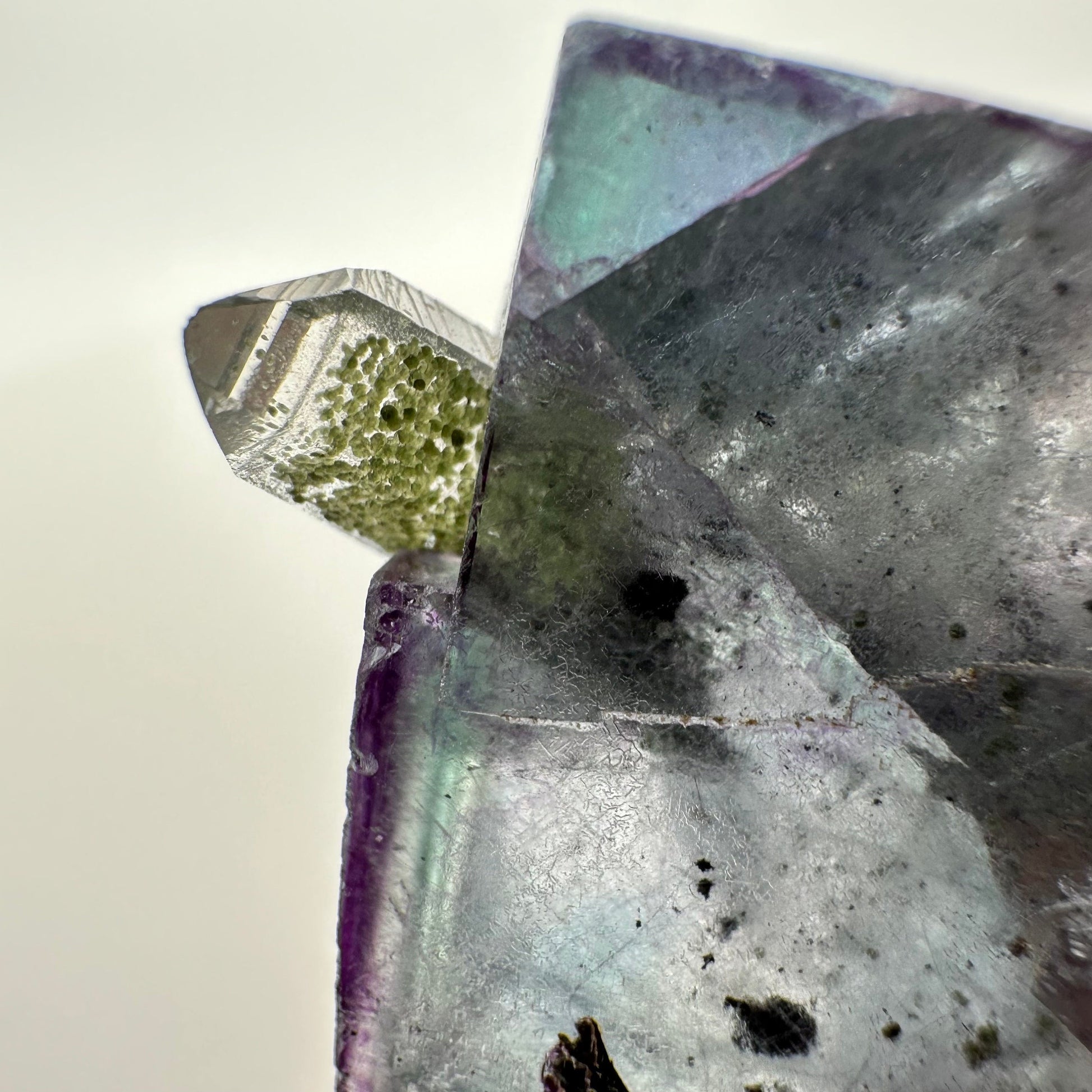 Beautiful Yaogangxian Bicolor Fluorite Specimen