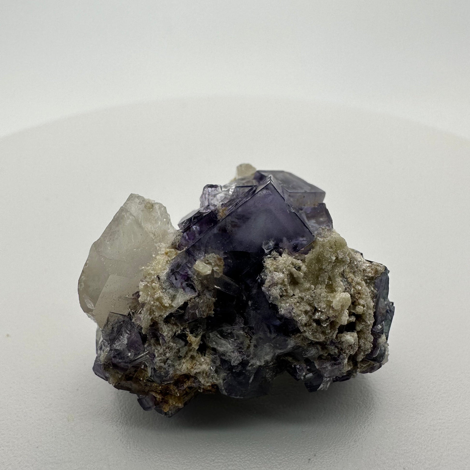 Mesmerizing Yaogangxian Purple Fluorite Specimen
