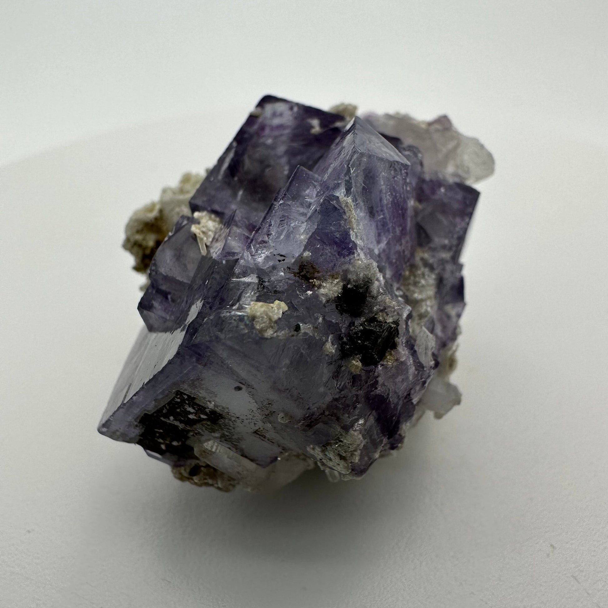 Superb Yaogangxian Purple Fluorite Specimen