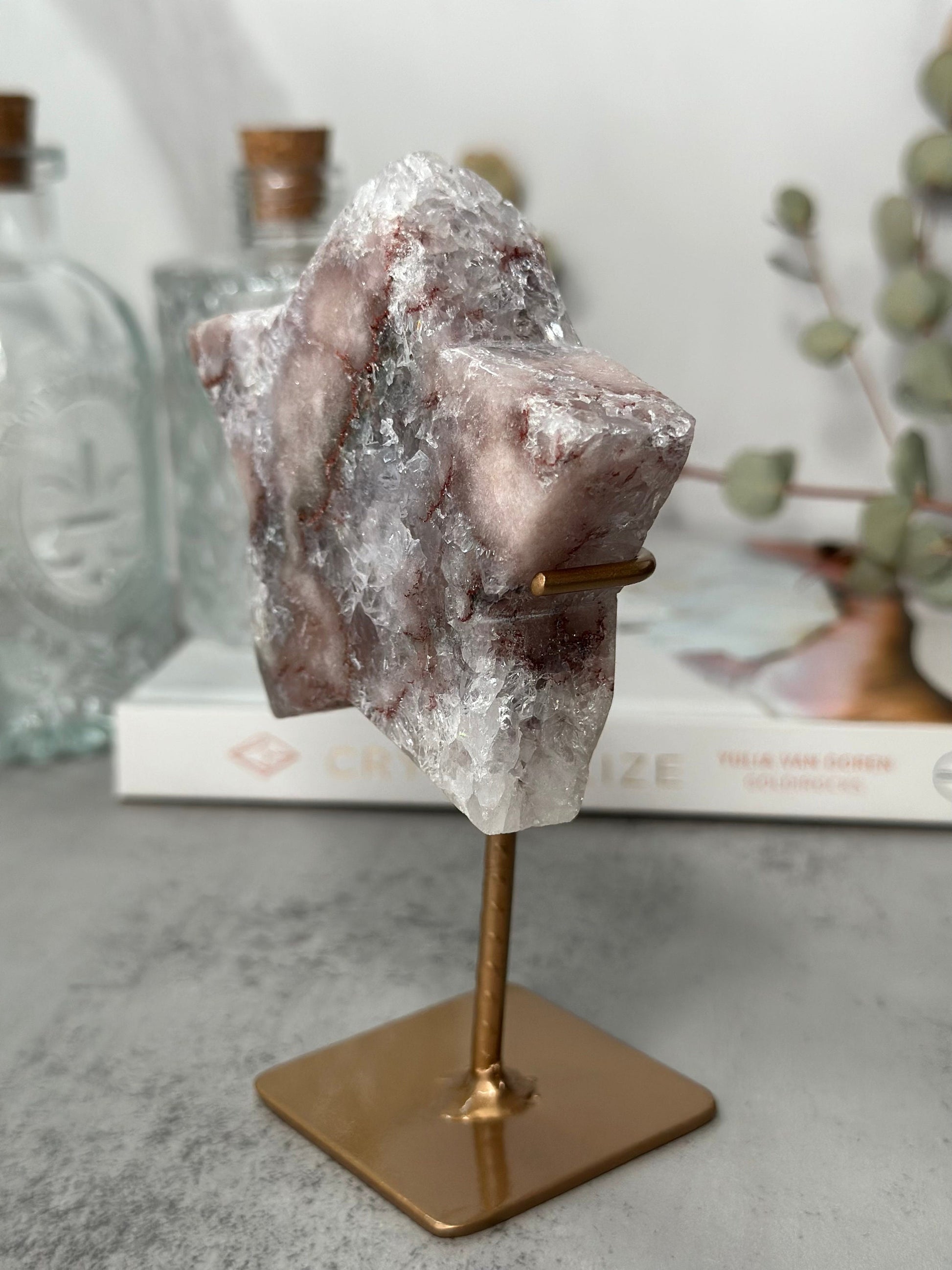 Spectacular | Pink Amethyst Star | Statement Piece | Custom Stand | High-Quality | Genuine | From Brazil