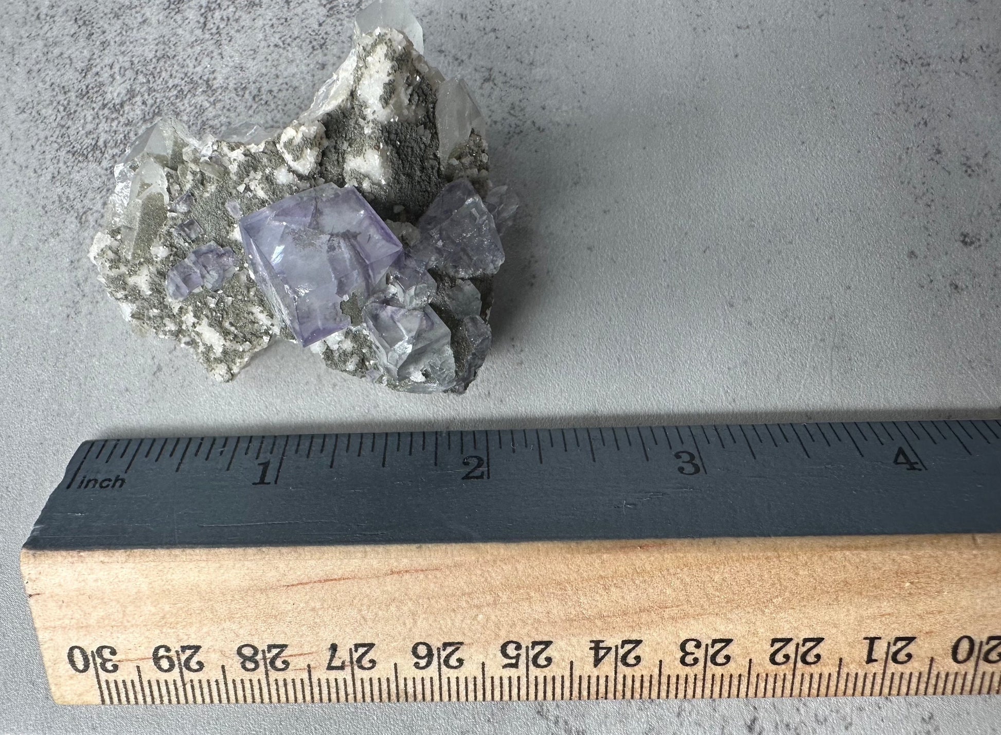 Incredible Yaogangxian Purple Fluorite Specimen