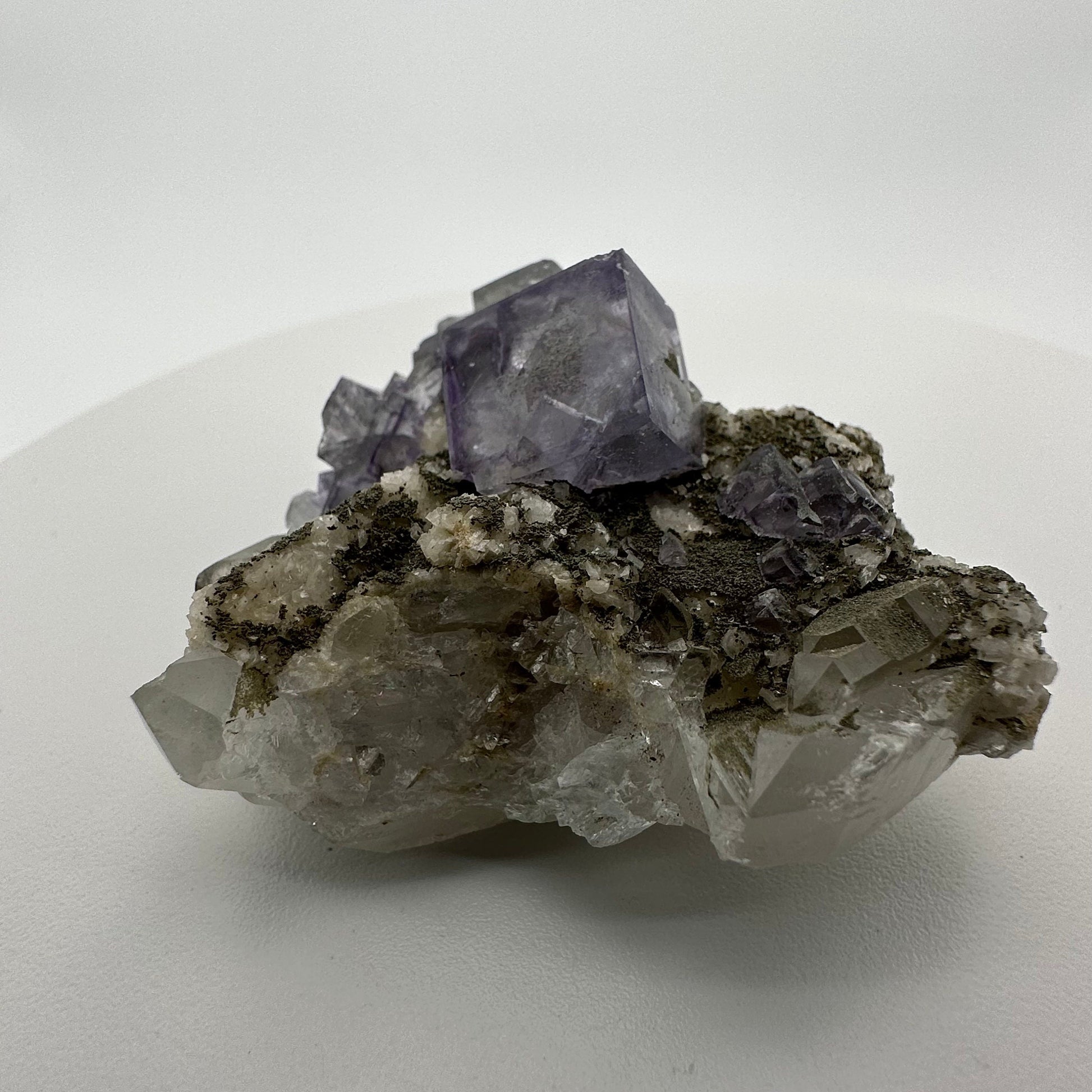 Incredible Yaogangxian Purple Fluorite Specimen