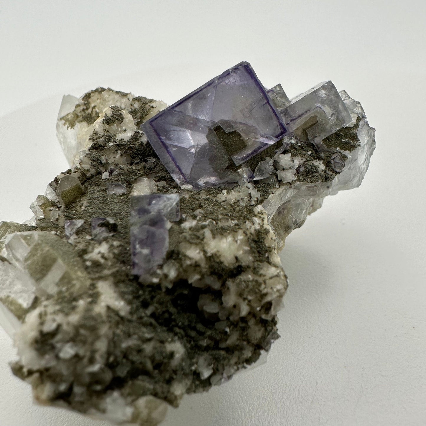 Incredible Yaogangxian Purple Fluorite Specimen