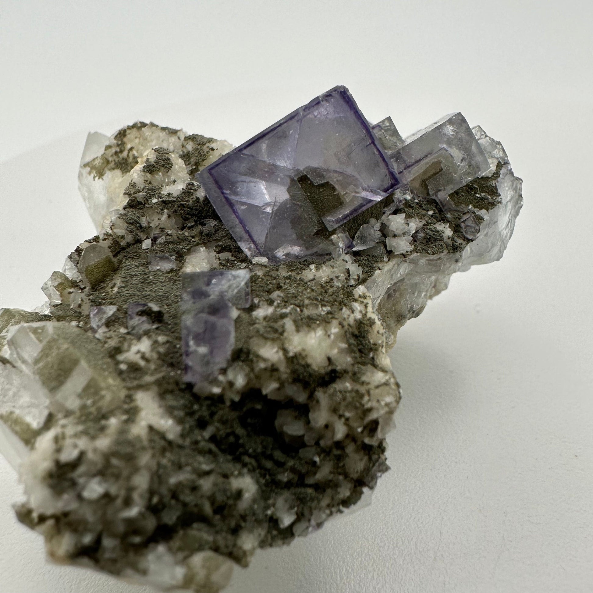 Incredible Yaogangxian Purple Fluorite Specimen