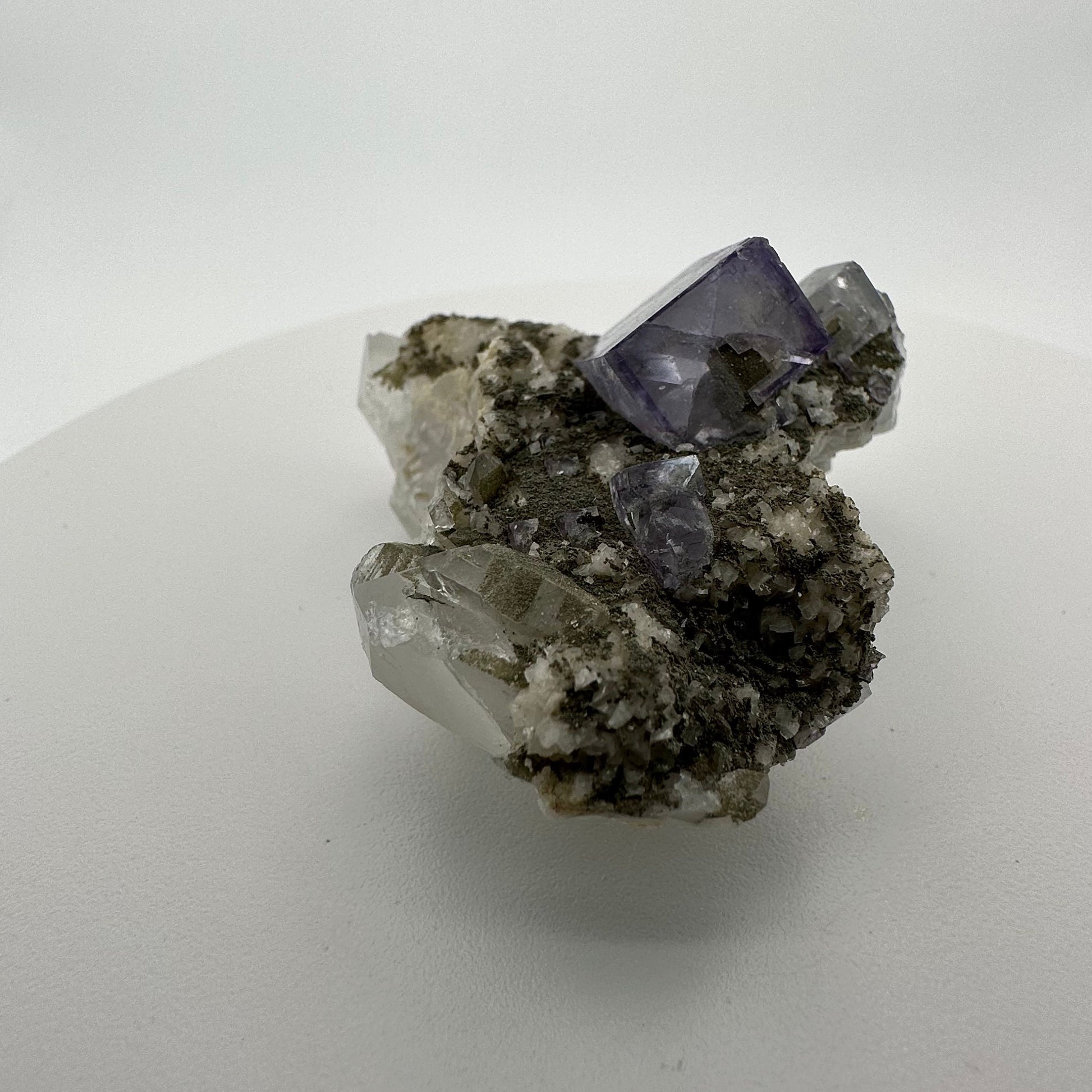 Incredible Yaogangxian Purple Fluorite Specimen