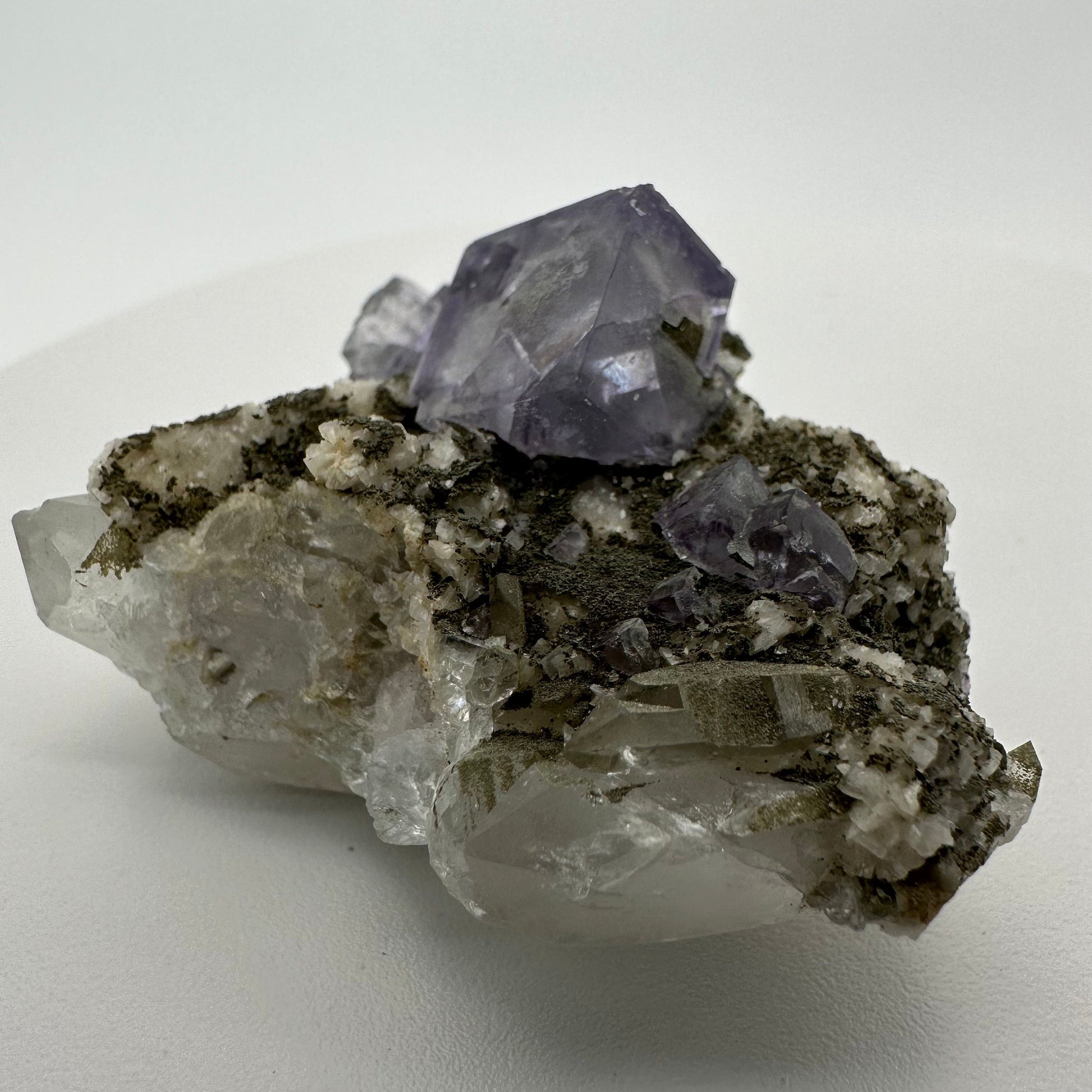 Incredible Yaogangxian Purple Fluorite Specimen