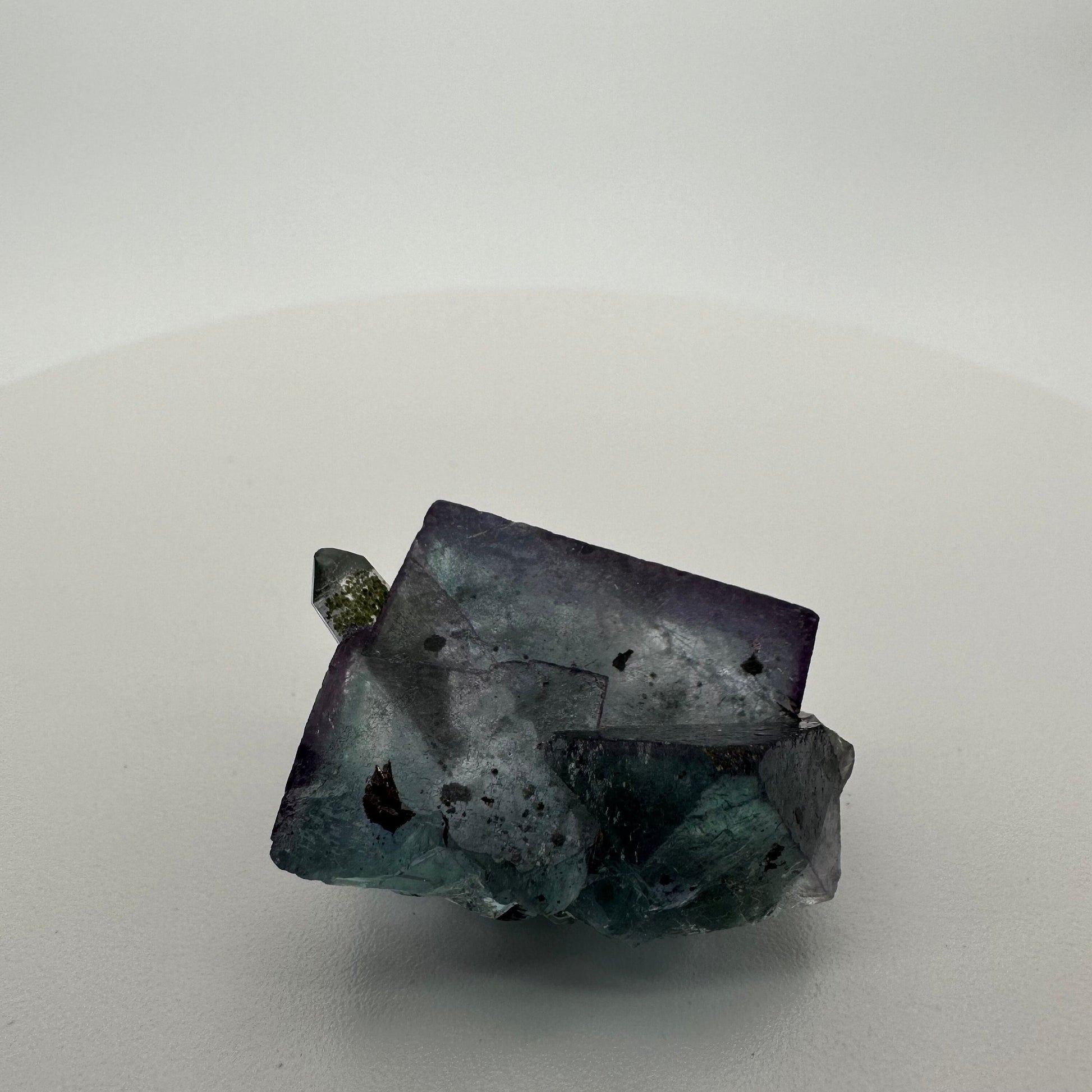 Bicolored Yaogangxian/YGX Fluorite Unique Blue Specimen