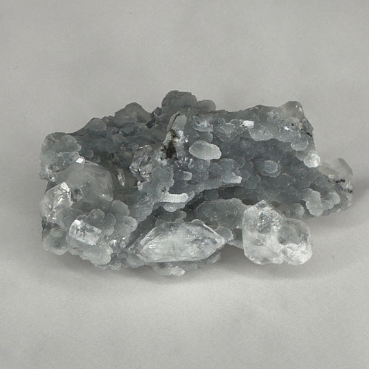 Beautiful Grey/Blue Apophyllite Chalcedony Specimen From India | Tucson Gem Show Exclusive