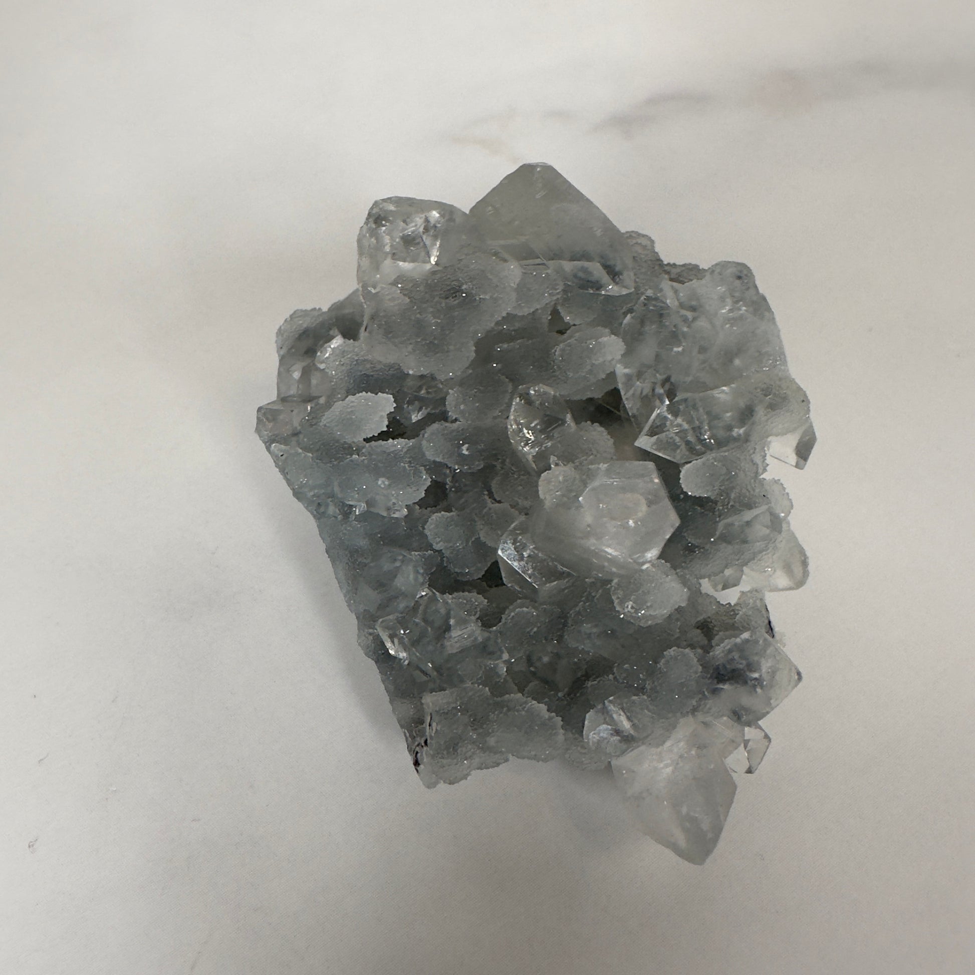 Beautiful Grey/Blue Apophyllite Chalcedony Specimen From India | Tucson Gem Show Exclusive