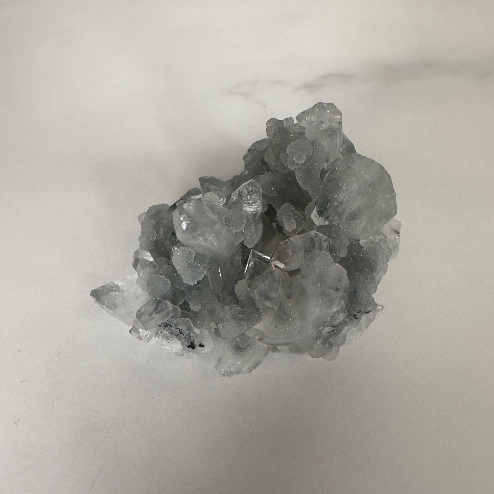 Beautiful Grey/Blue Apophyllite Chalcedony Specimen From India | Tucson Gem Show Exclusive