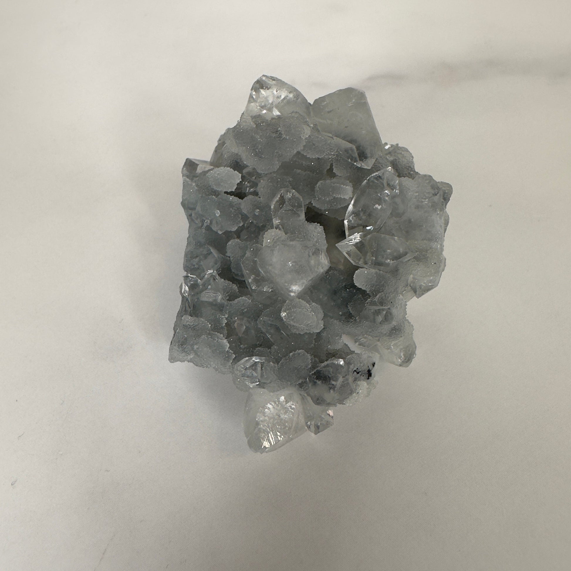 Beautiful Grey/Blue Apophyllite Chalcedony Specimen From India | Tucson Gem Show Exclusive