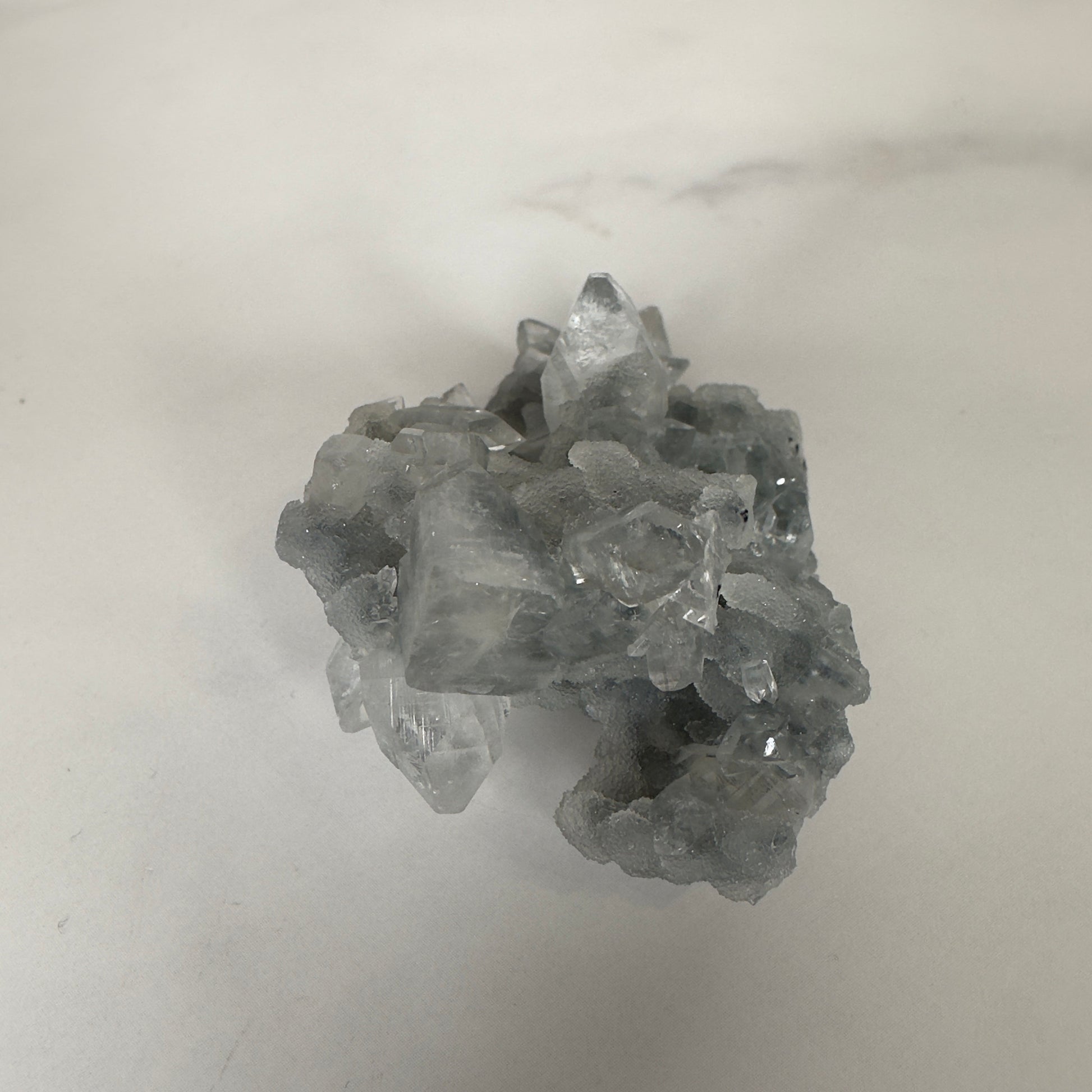 Beautiful Grey/Blue Apophyllite Chalcedony Specimen From India | Tucson Gem Show Exclusive