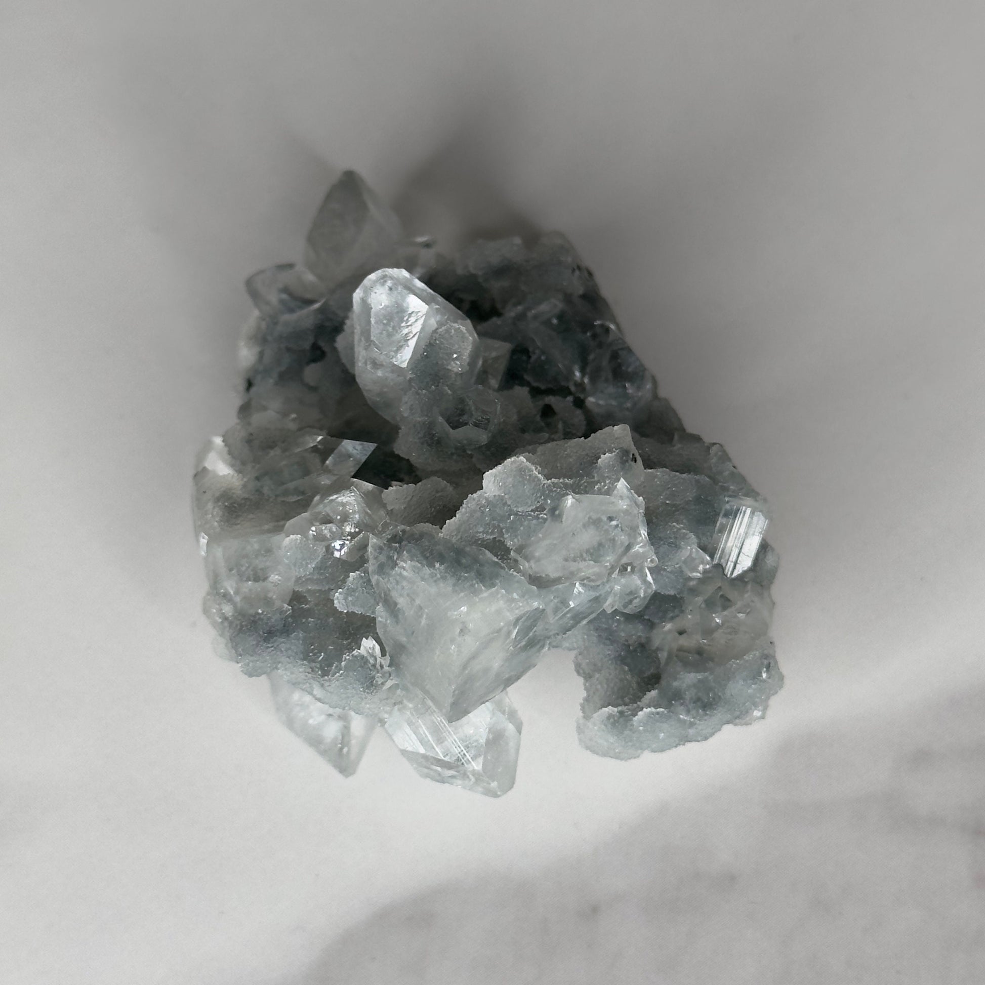 Beautiful Grey/Blue Apophyllite Chalcedony Specimen From India | Tucson Gem Show Exclusive