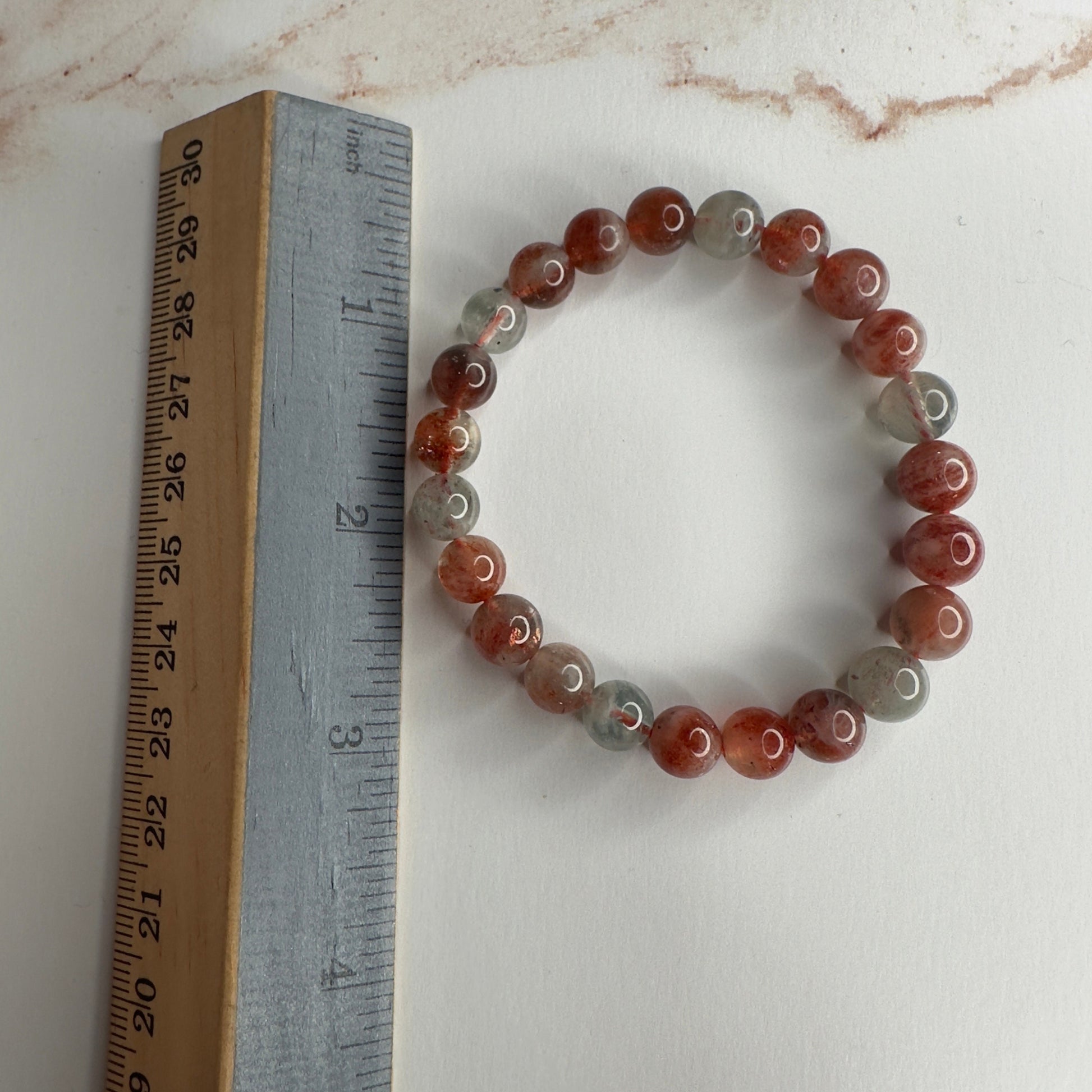 Arusha Sunstone Bracelet High-Quality Crystal Jewelry Beads in 8.0mm | Tucson Gem Show Exclusive
