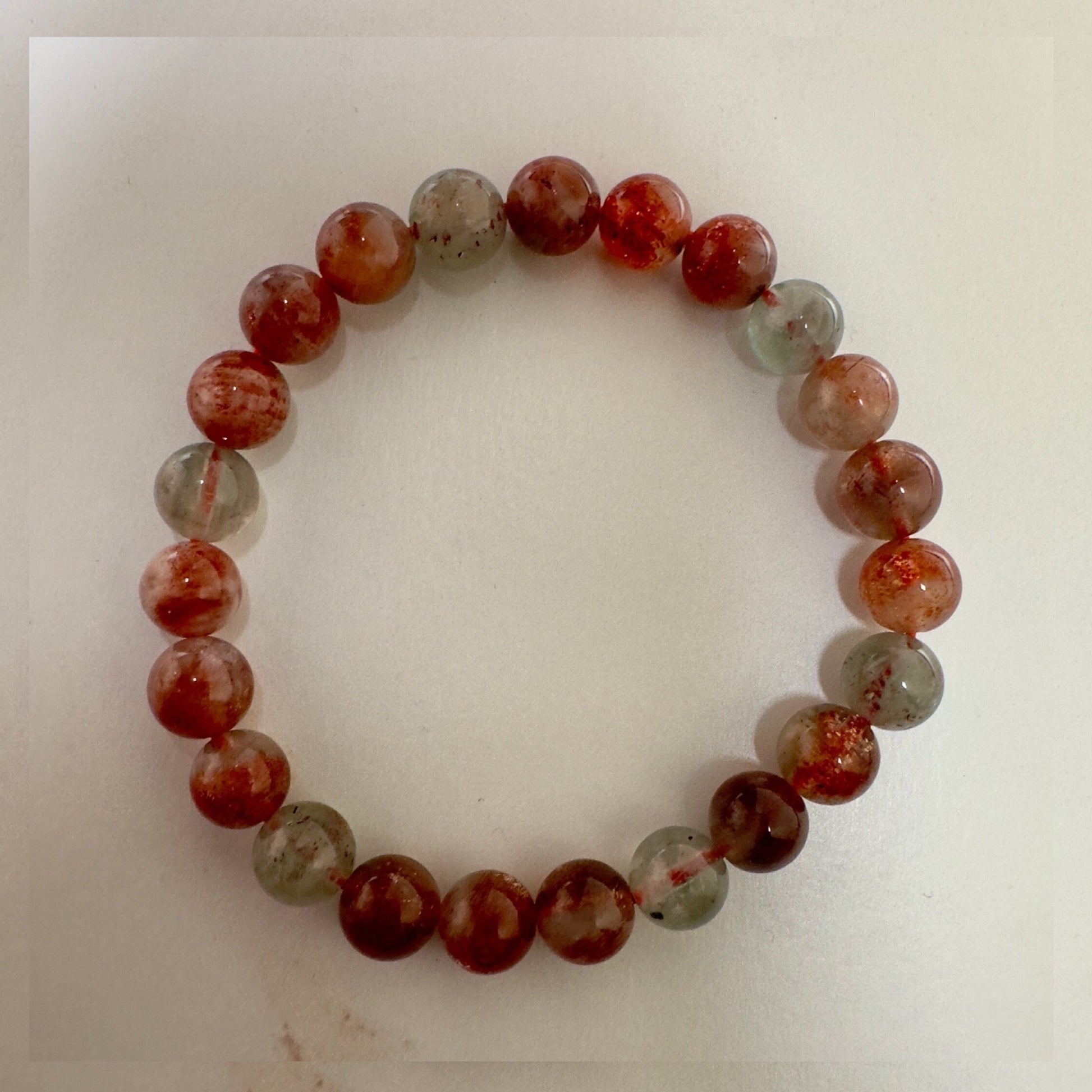 Arusha Sunstone Bracelet High-Quality Crystal Jewelry Beads in 8.0mm | Tucson Gem Show Exclusive
