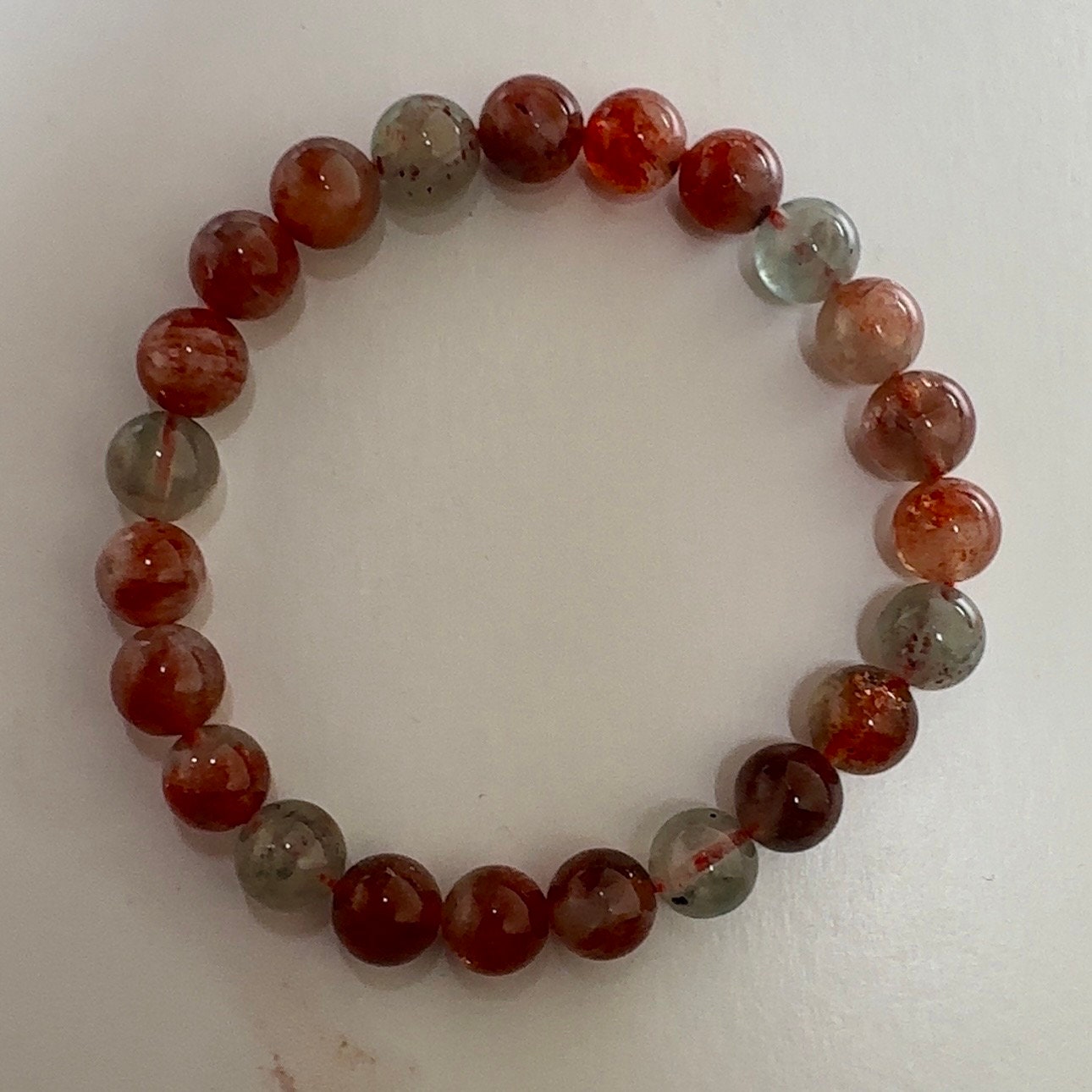 Arusha Sunstone Bracelet High-Quality Crystal Jewelry Beads in 8.0mm | Tucson Gem Show Exclusive