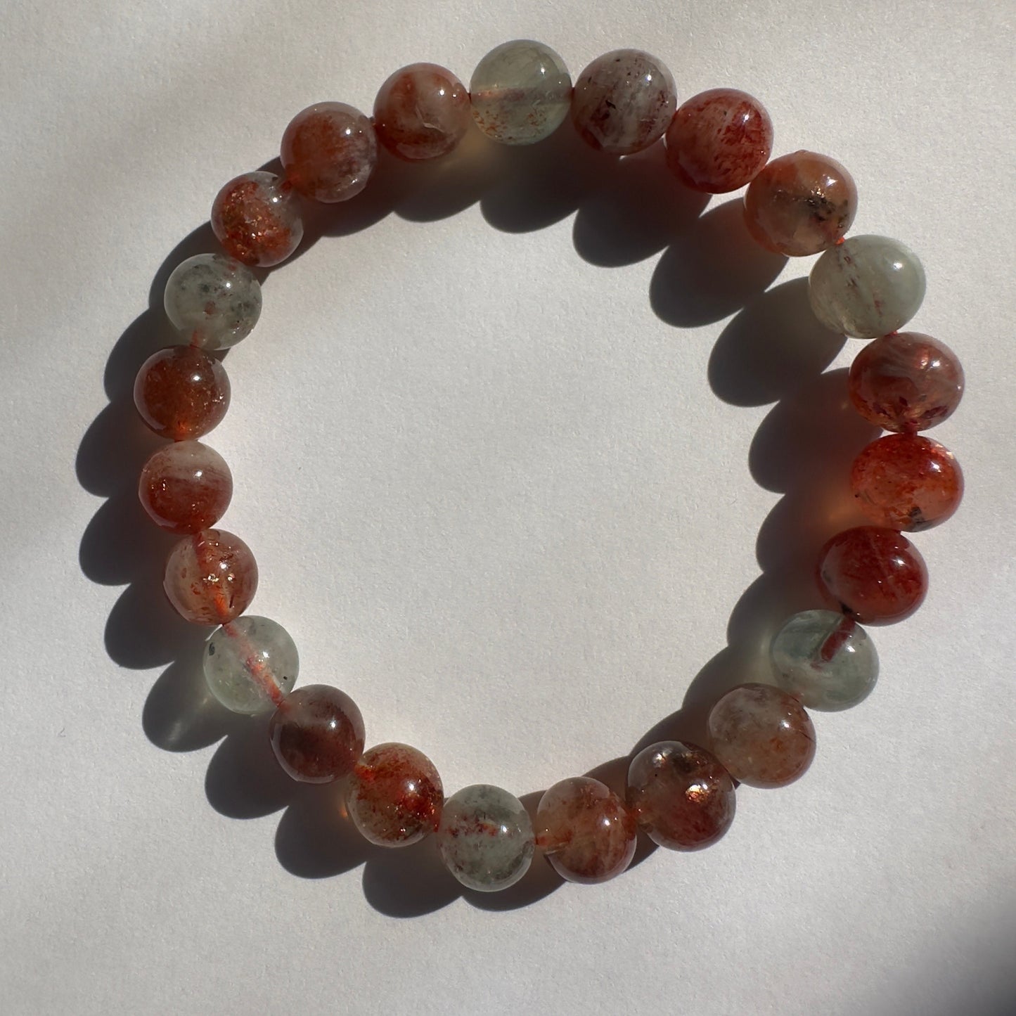 Arusha Sunstone Bracelet High-Quality Crystal Jewelry Beads in 8.0mm | Tucson Gem Show Exclusive