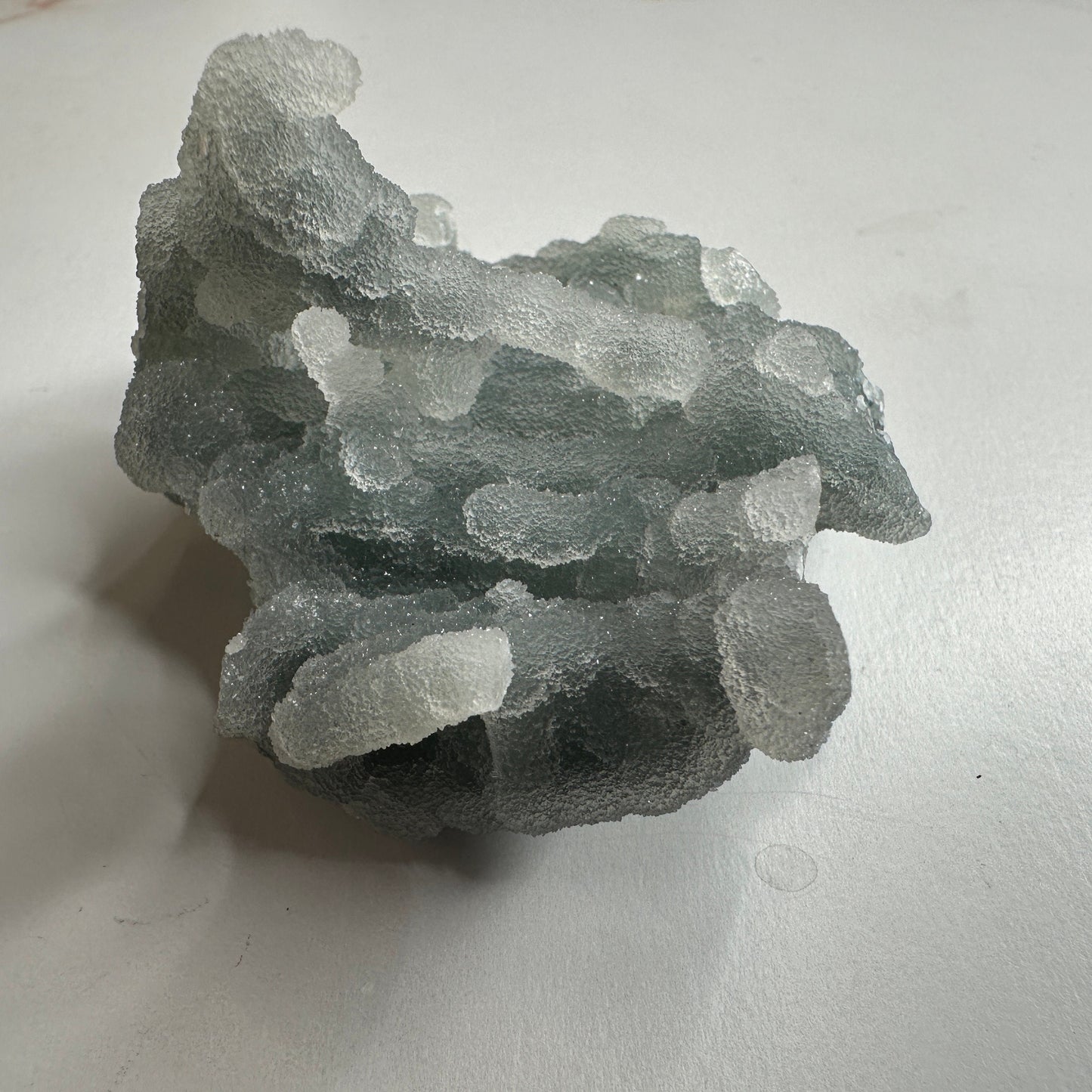 Beautiful Blue Chalcedony Specimen Sugary Stalacite From India | Tucson Gem Show Exclusive