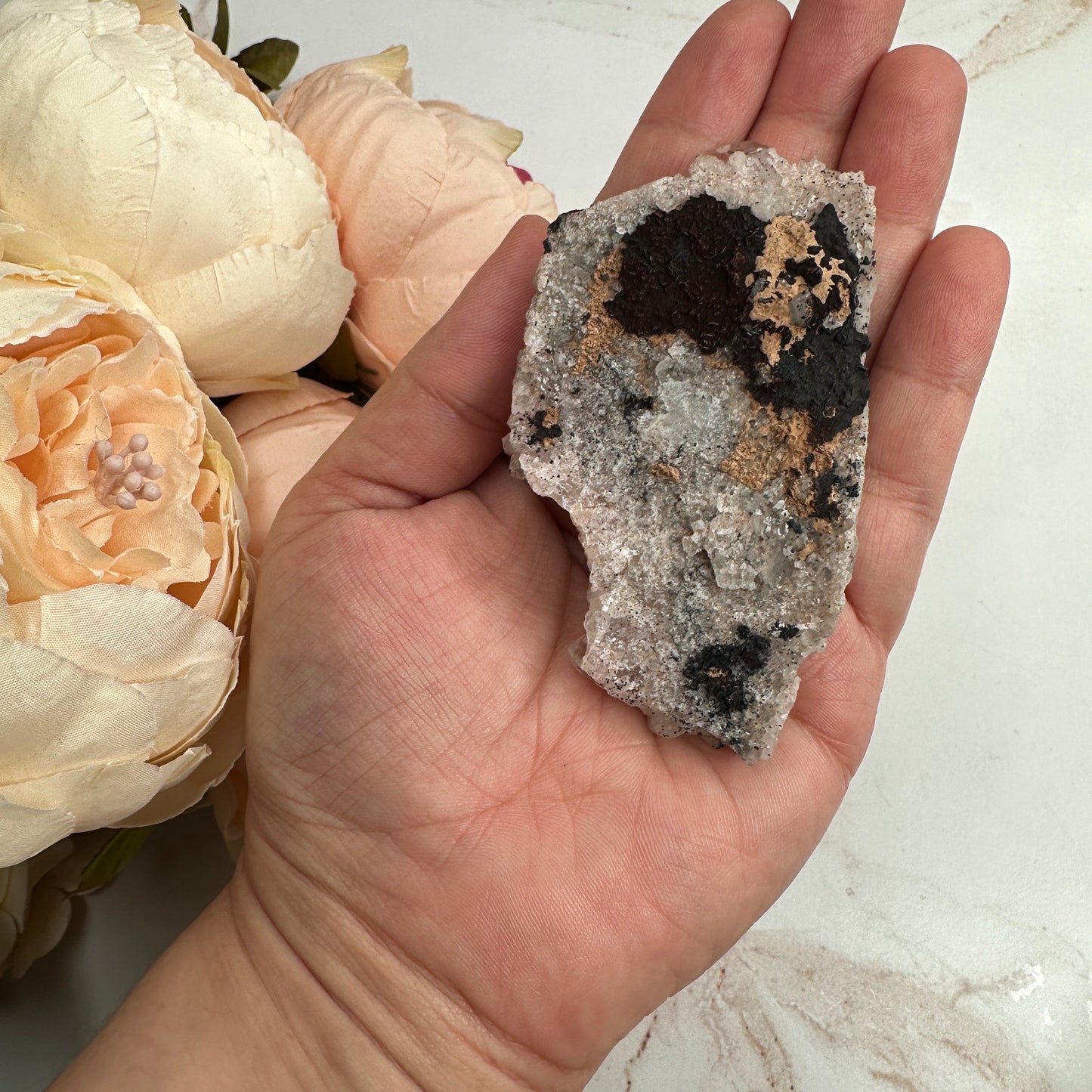 Rare Pink Himalayan Samadhi Quartz With Chlorite & Anatase Inclusions High-Quality Crystal from India | Tucson Gem Show Exclusive