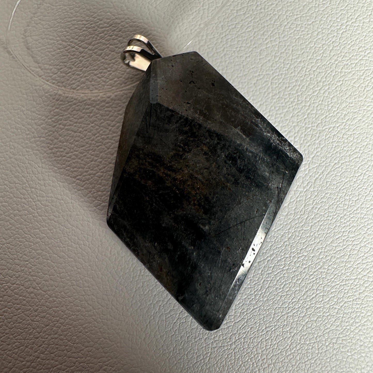 Mesmerizing Blue Tara Crystal Pendant Genuine Blue Amphibole Jewelry For Necklace From Brazil | Tucson Gem Show Exclusive