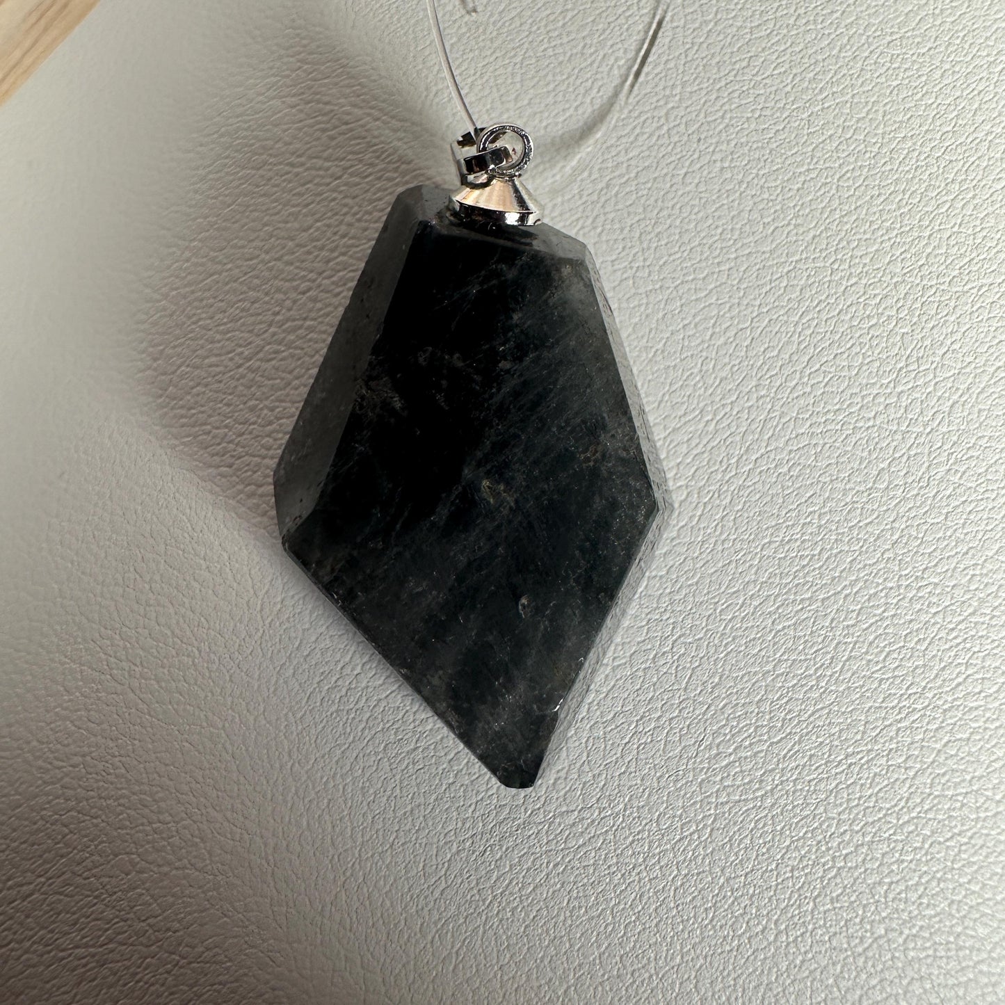 Mesmerizing Blue Tara Crystal Pendant Genuine Blue Amphibole Jewelry For Necklace From Brazil | Tucson Gem Show Exclusive